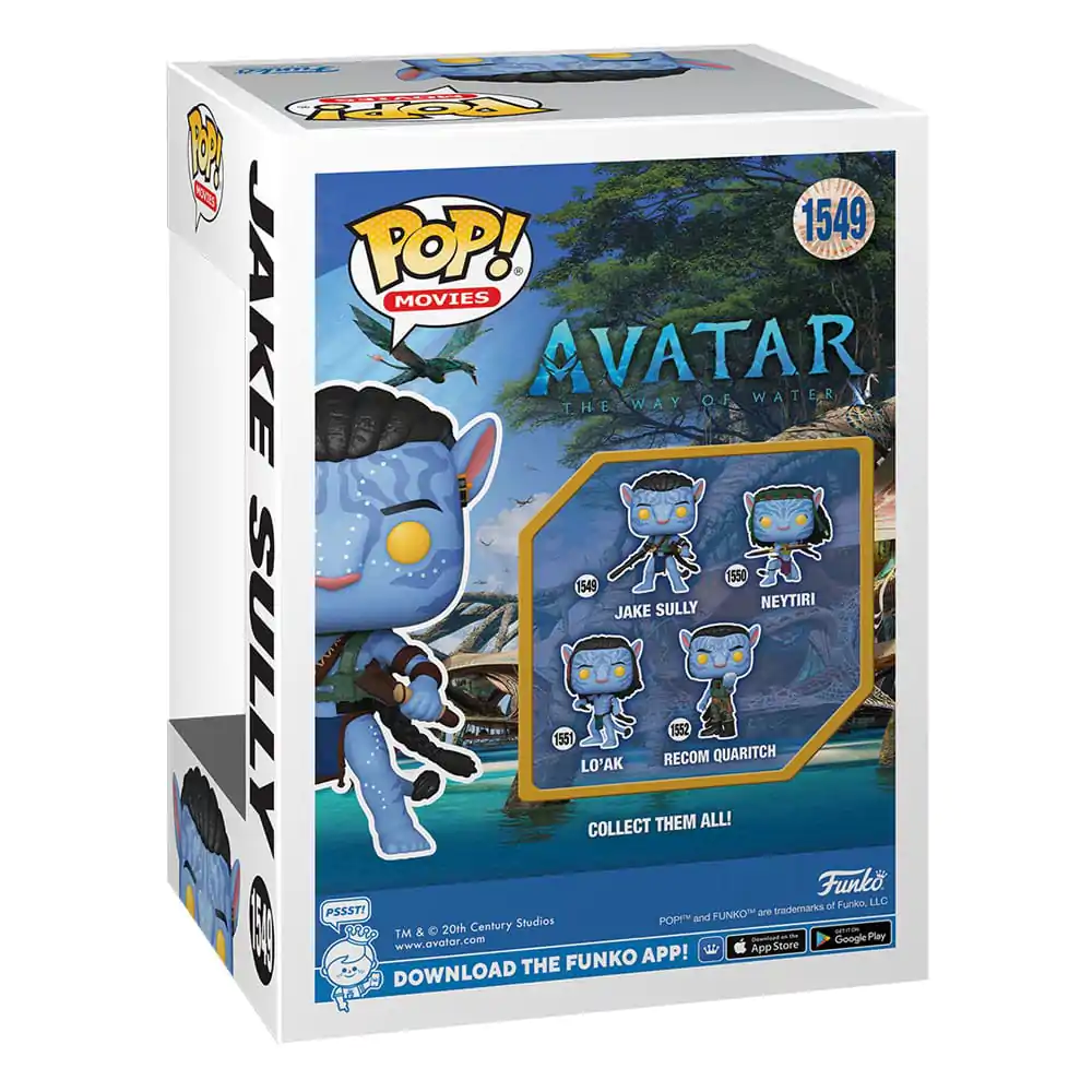 Avatar: The Way of Water POP! Movies Vinil Figura Jake Sully (Battle) 9 cm fotografija izdelka