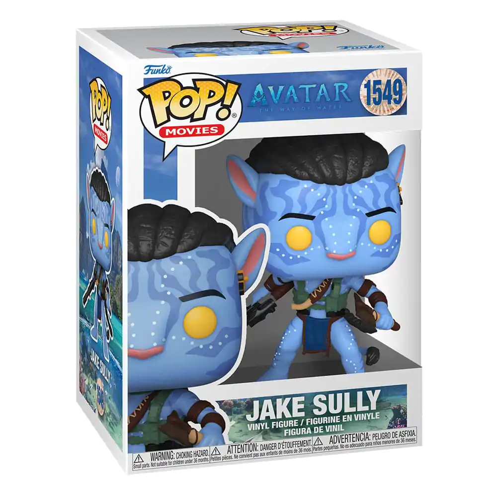 Avatar: The Way of Water POP! Movies Vinil Figura Jake Sully (Battle) 9 cm fotografija izdelka