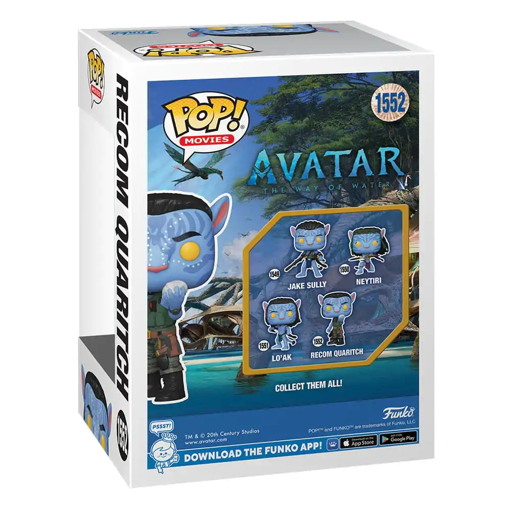 Avatar: Pot vode POP! Movies Vinil Figura Recom Quaritch 9 cm fotografija izdelka