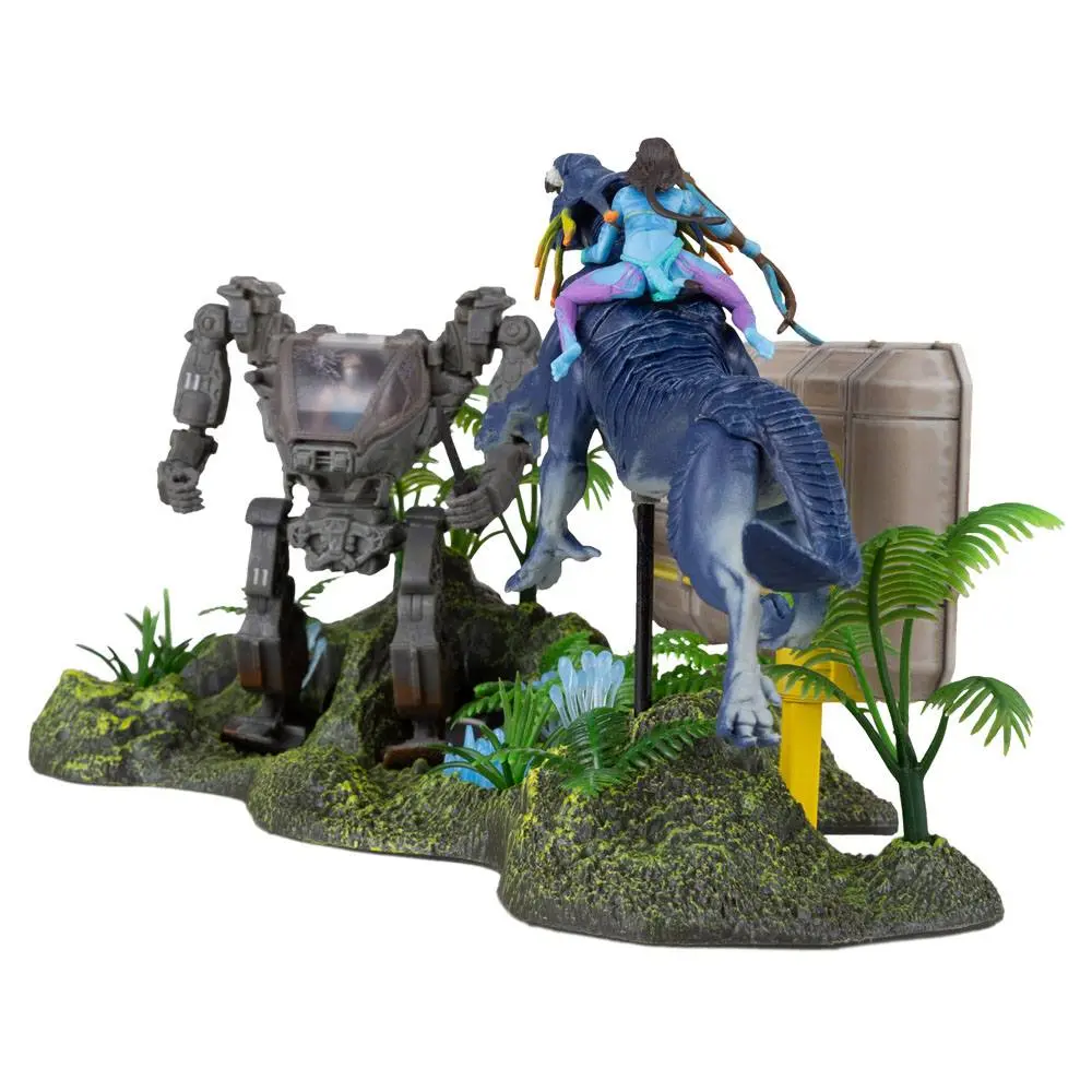 Avatar: The Way of Water Akcijske figure Prizorišče bitke v koči fotografija izdelka