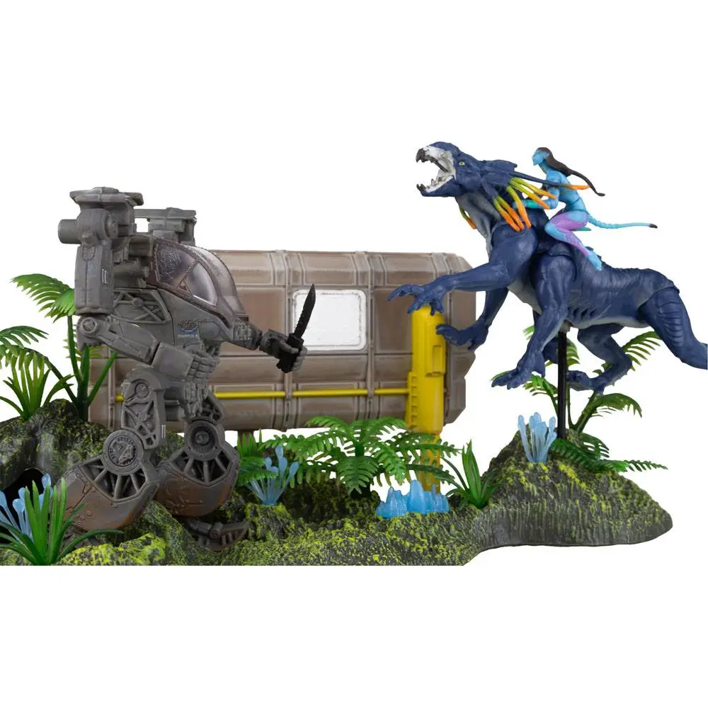 Avatar: The Way of Water Akcijske figure Prizorišče bitke v koči fotografija izdelka