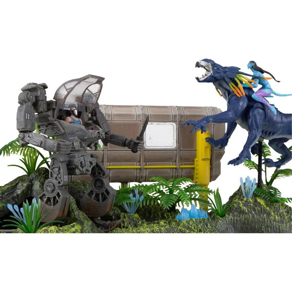Avatar: The Way of Water Akcijske figure Prizorišče bitke v koči fotografija izdelka