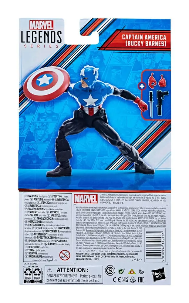 Avengers: Beyond Earth's Mightiest Marvel Legends akcijska figura Captain America (Bucky Barnes) 15 cm fotografija izdelka