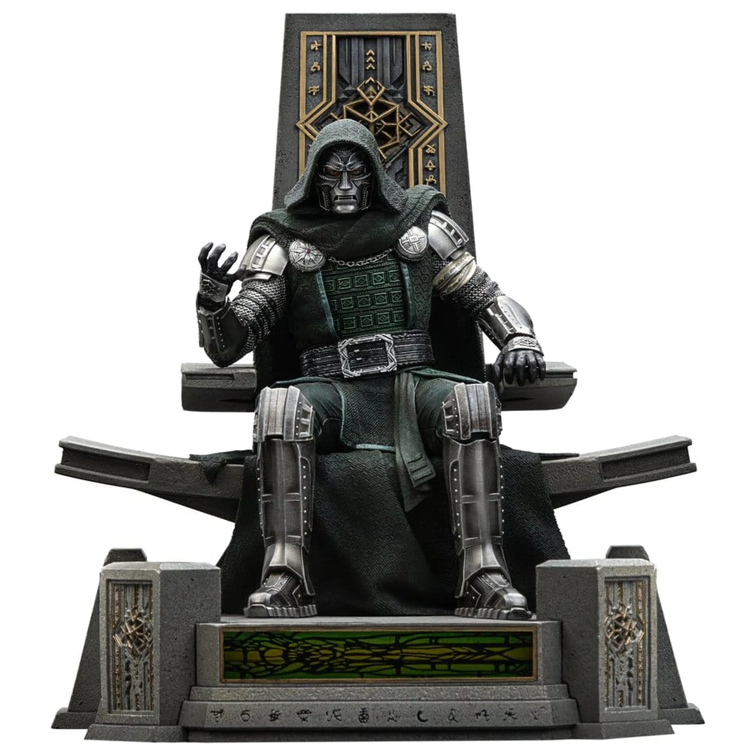 Avengers: Doomsday Art Scale Kip 1/10 Doctor Doom on Throne 22 cm fotografija izdelka