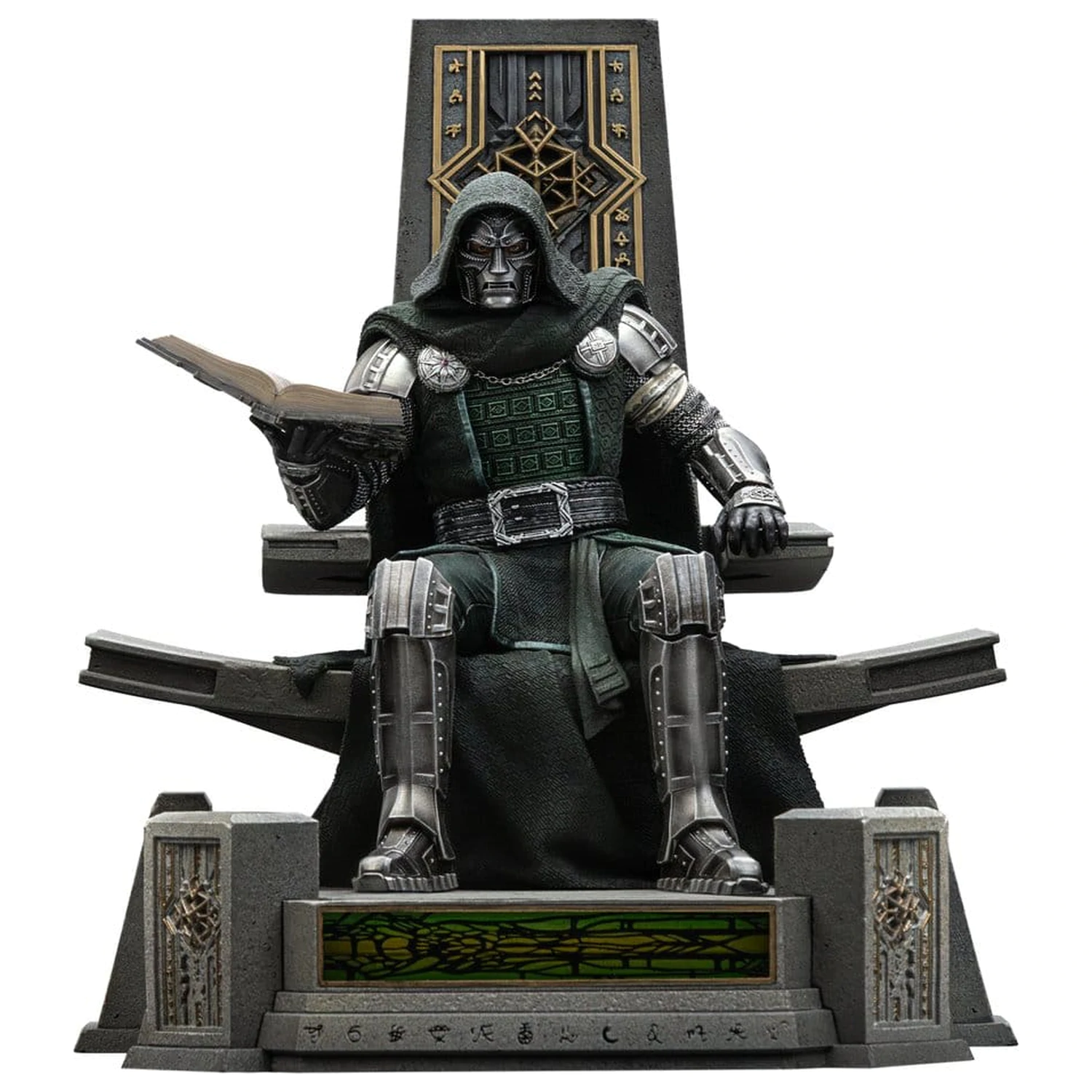 Avengers: Doomsday Art Scale Kip 1/10 Doctor Doom on Throne 22 cm fotografija izdelka