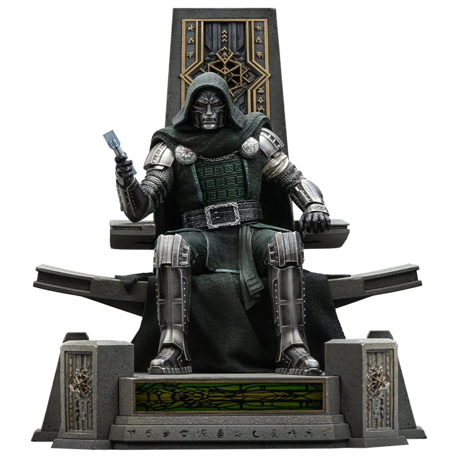 Avengers: Doomsday Art Scale Kip 1/10 Doctor Doom on Throne 22 cm fotografija izdelka