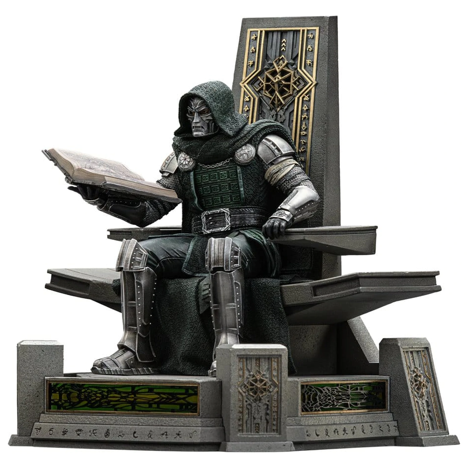 Avengers: Doomsday Art Scale Kip 1/10 Doctor Doom on Throne 22 cm fotografija izdelka