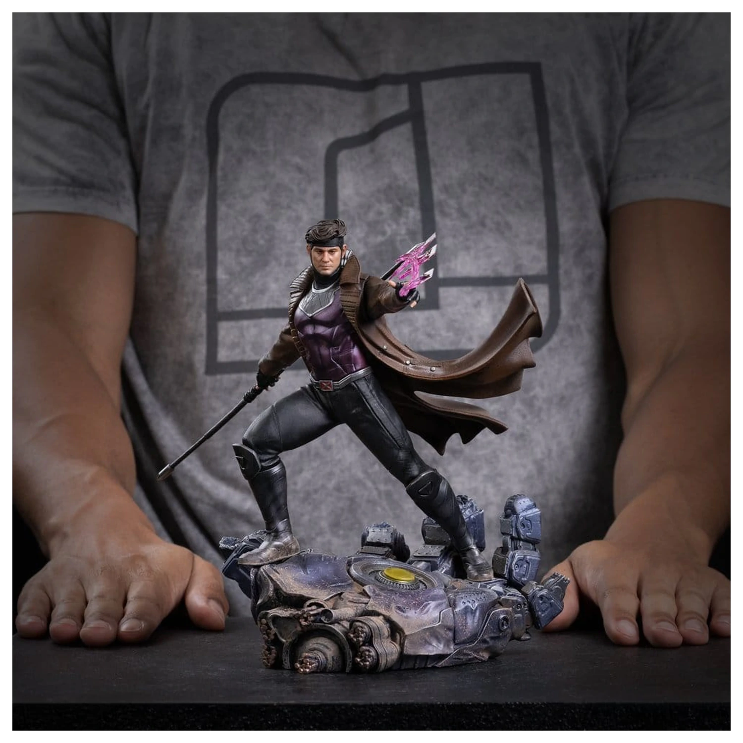 Avengers: Doomsday BDS Art Scale kip 1/10 Gambit 23 cm fotografija izdelka