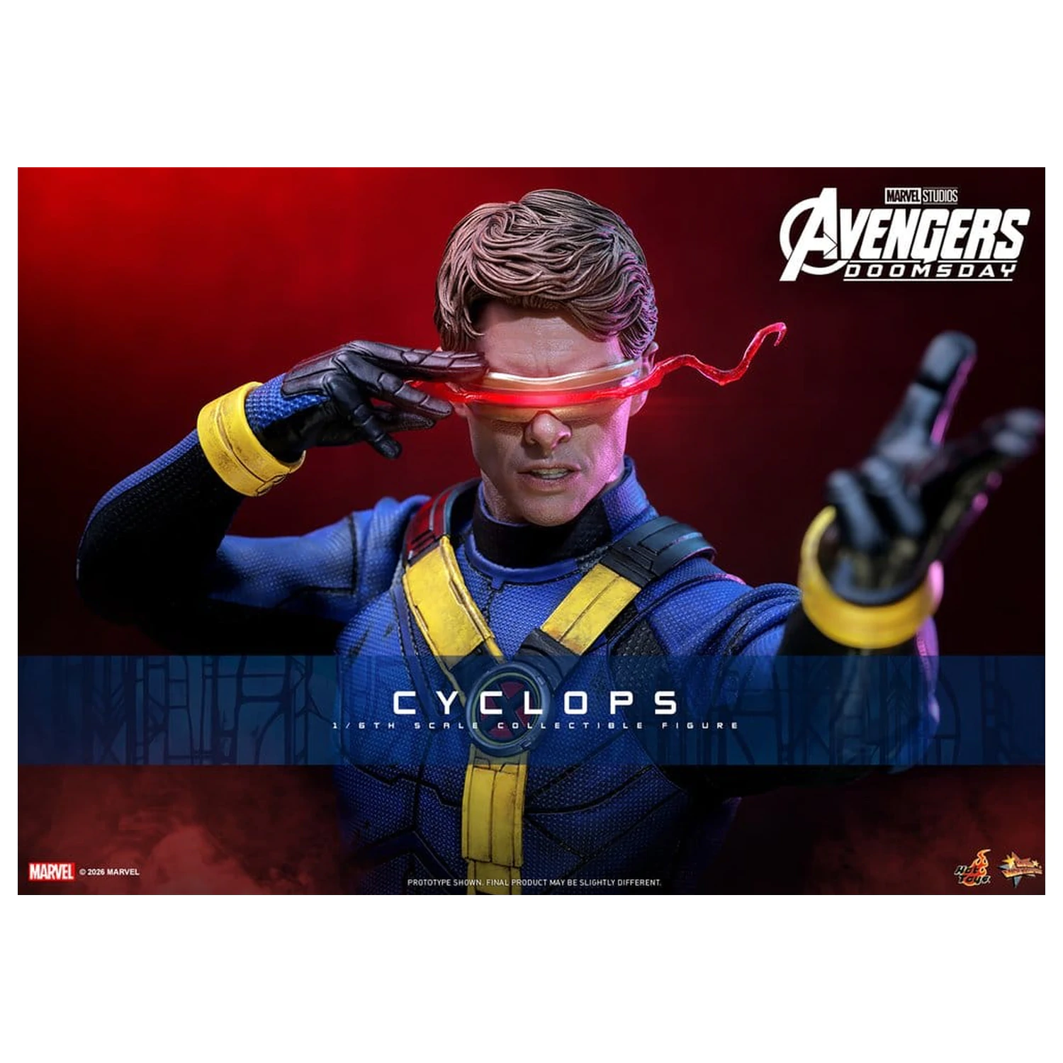 Avengers: Doomsday Movie Masterpiece akcijska figura 1/6 Cyclops 30 cm fotografija izdelka
