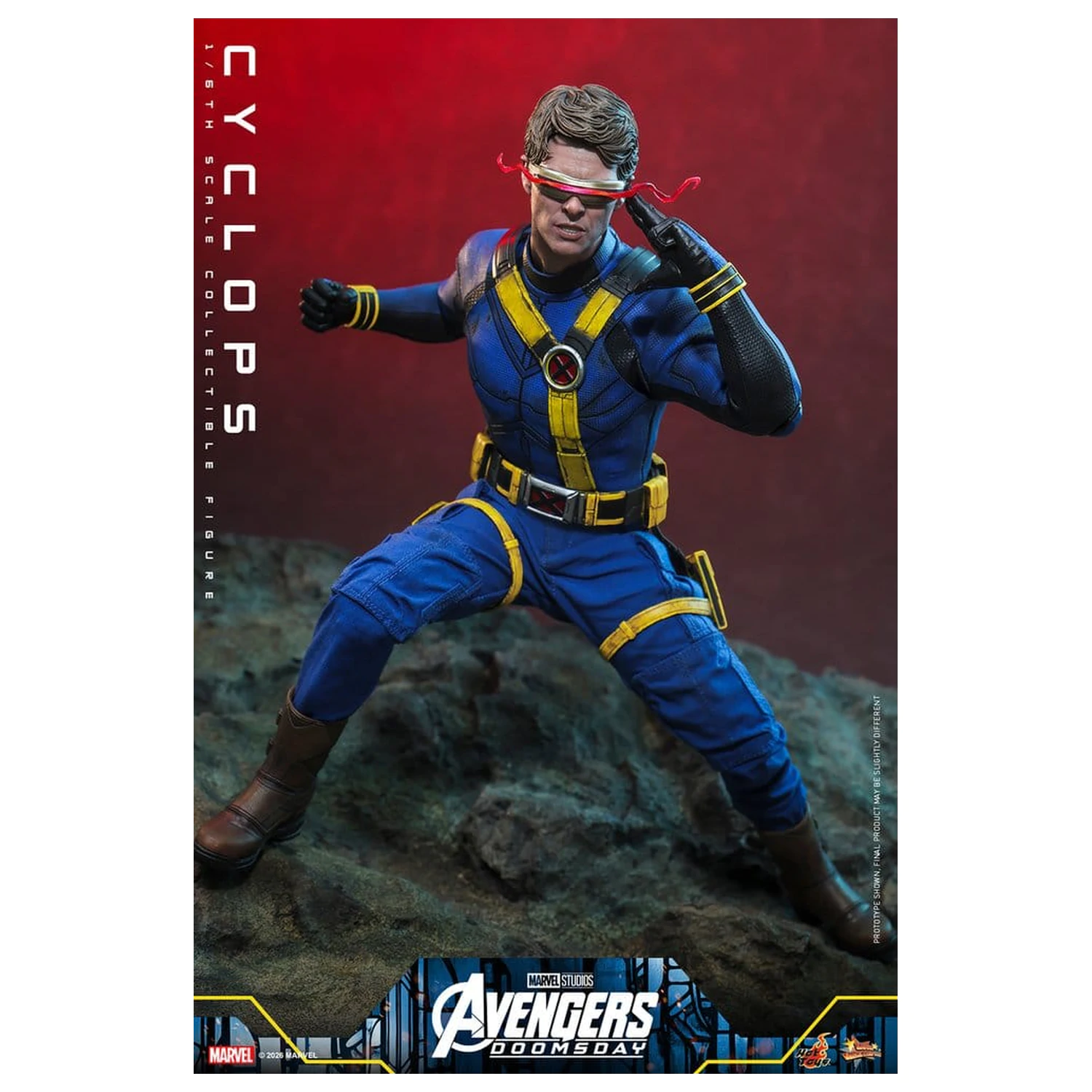 Avengers: Doomsday Movie Masterpiece akcijska figura 1/6 Cyclops 30 cm fotografija izdelka