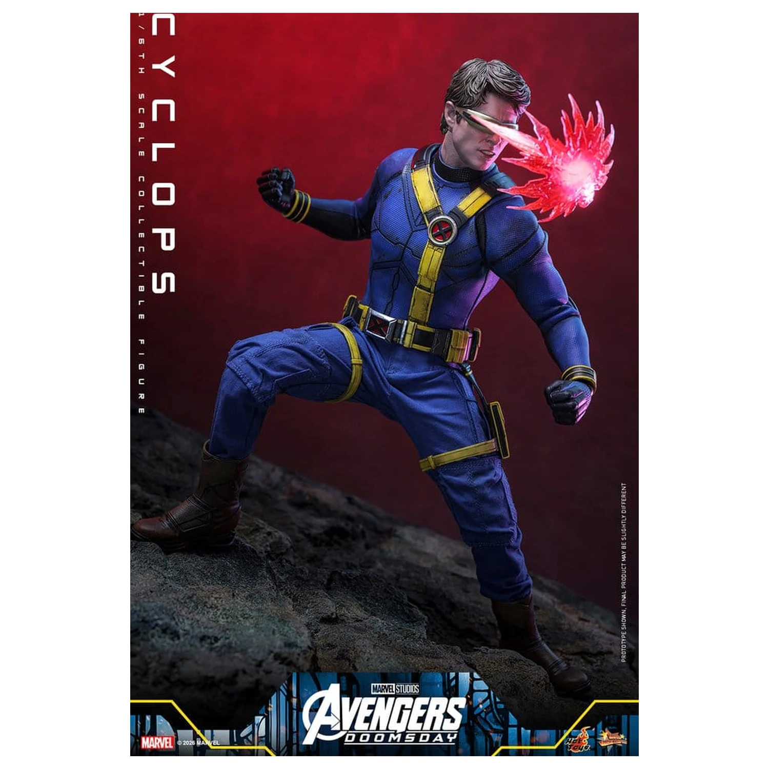 Avengers: Doomsday Movie Masterpiece akcijska figura 1/6 Cyclops 30 cm fotografija izdelka