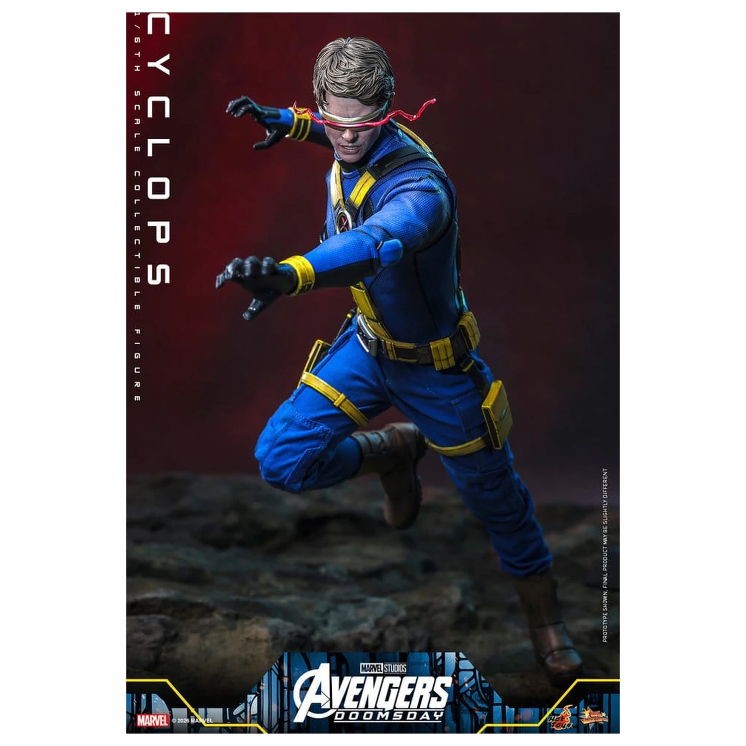 Avengers: Doomsday Movie Masterpiece akcijska figura 1/6 Cyclops 30 cm fotografija izdelka