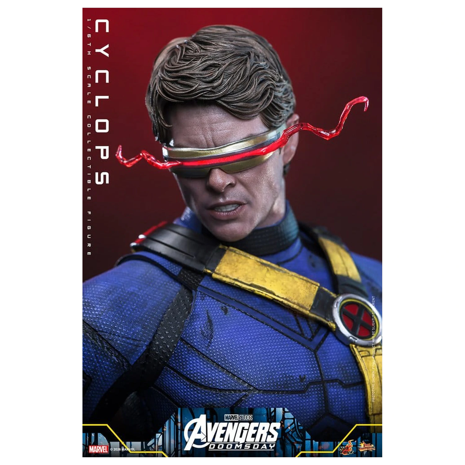 Avengers: Doomsday Movie Masterpiece akcijska figura 1/6 Cyclops 30 cm fotografija izdelka