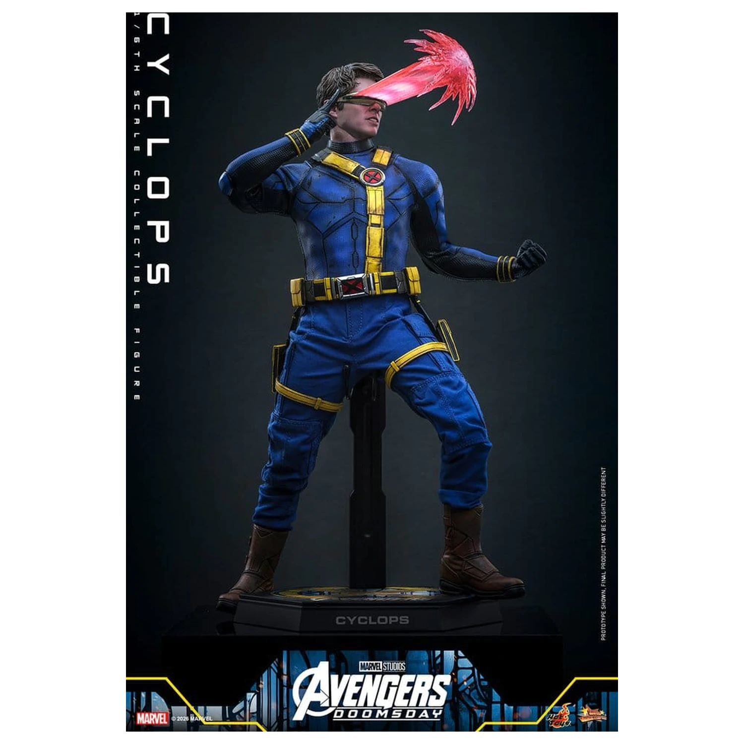 Avengers: Doomsday Movie Masterpiece akcijska figura 1/6 Cyclops 30 cm fotografija izdelka