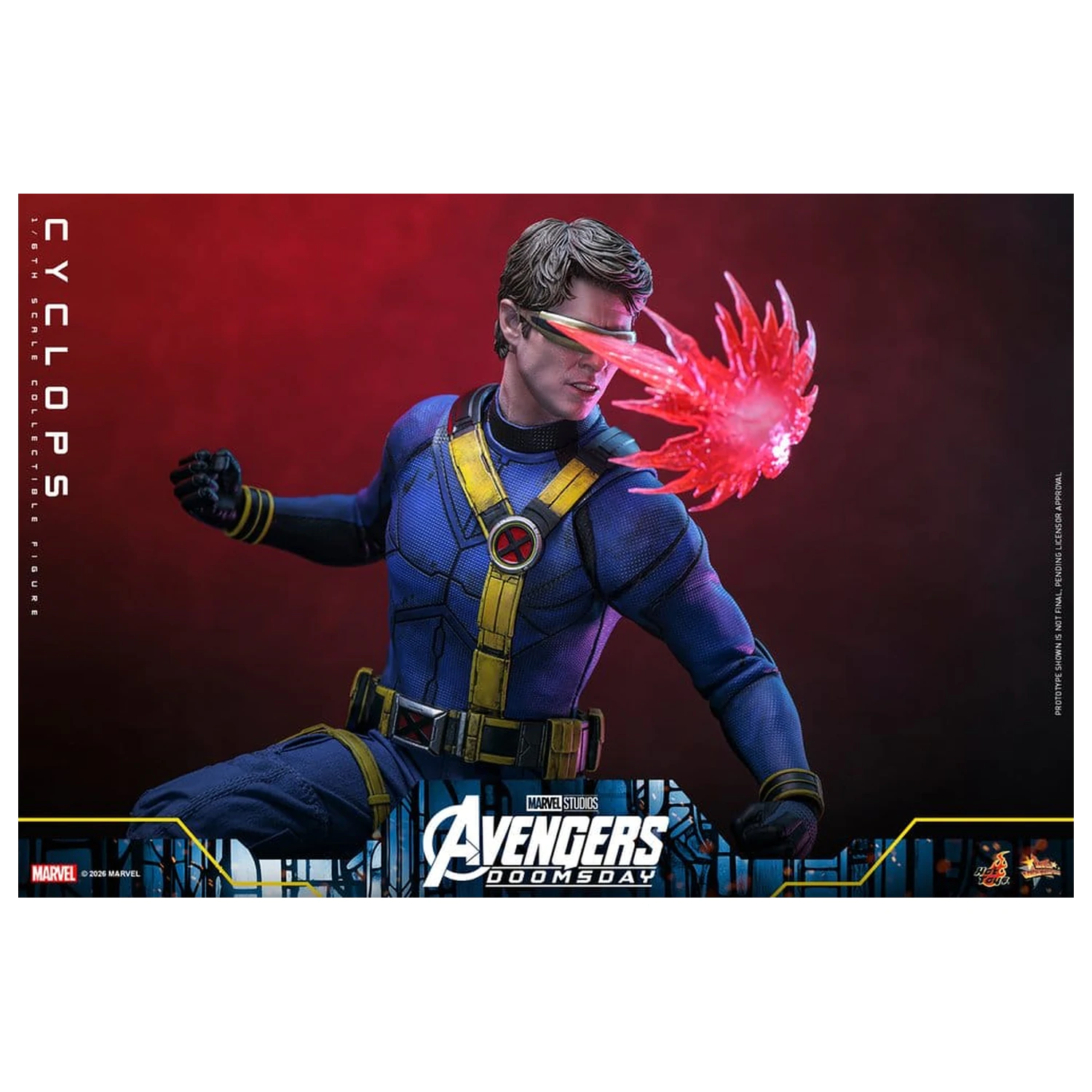 Avengers: Doomsday Movie Masterpiece akcijska figura 1/6 Cyclops 30 cm fotografija izdelka
