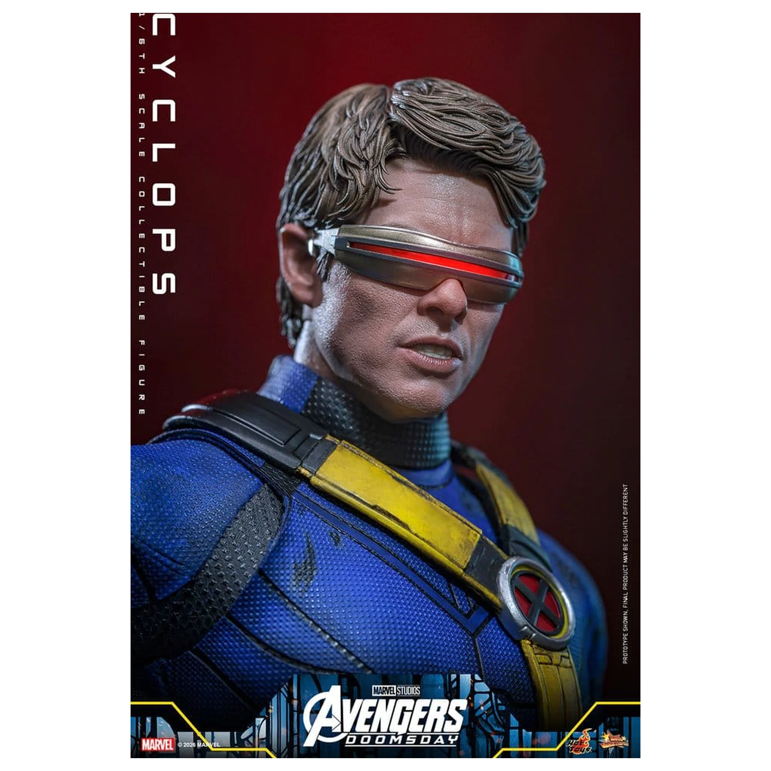 Avengers: Doomsday Movie Masterpiece akcijska figura 1/6 Cyclops 30 cm fotografija izdelka