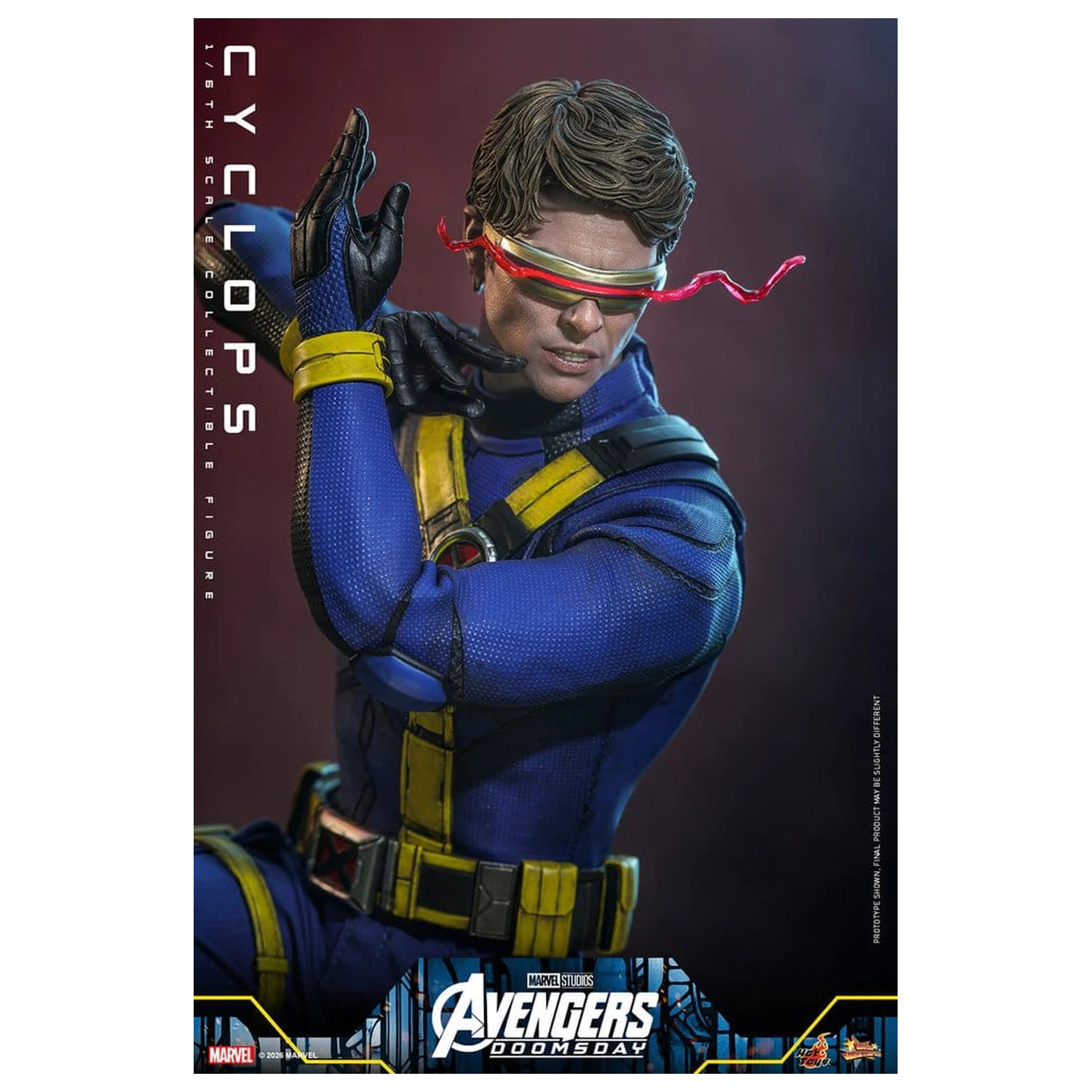 Avengers: Doomsday Movie Masterpiece akcijska figura 1/6 Cyclops 30 cm fotografija izdelka