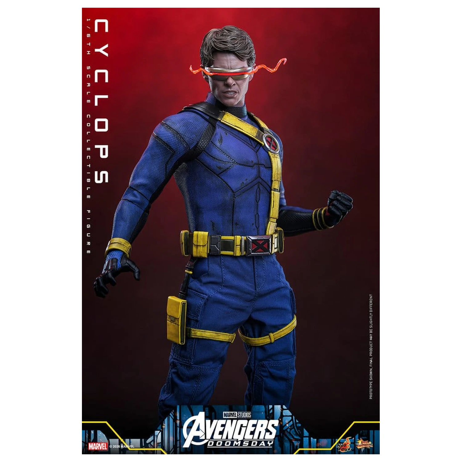 Avengers: Doomsday Movie Masterpiece akcijska figura 1/6 Cyclops 30 cm fotografija izdelka
