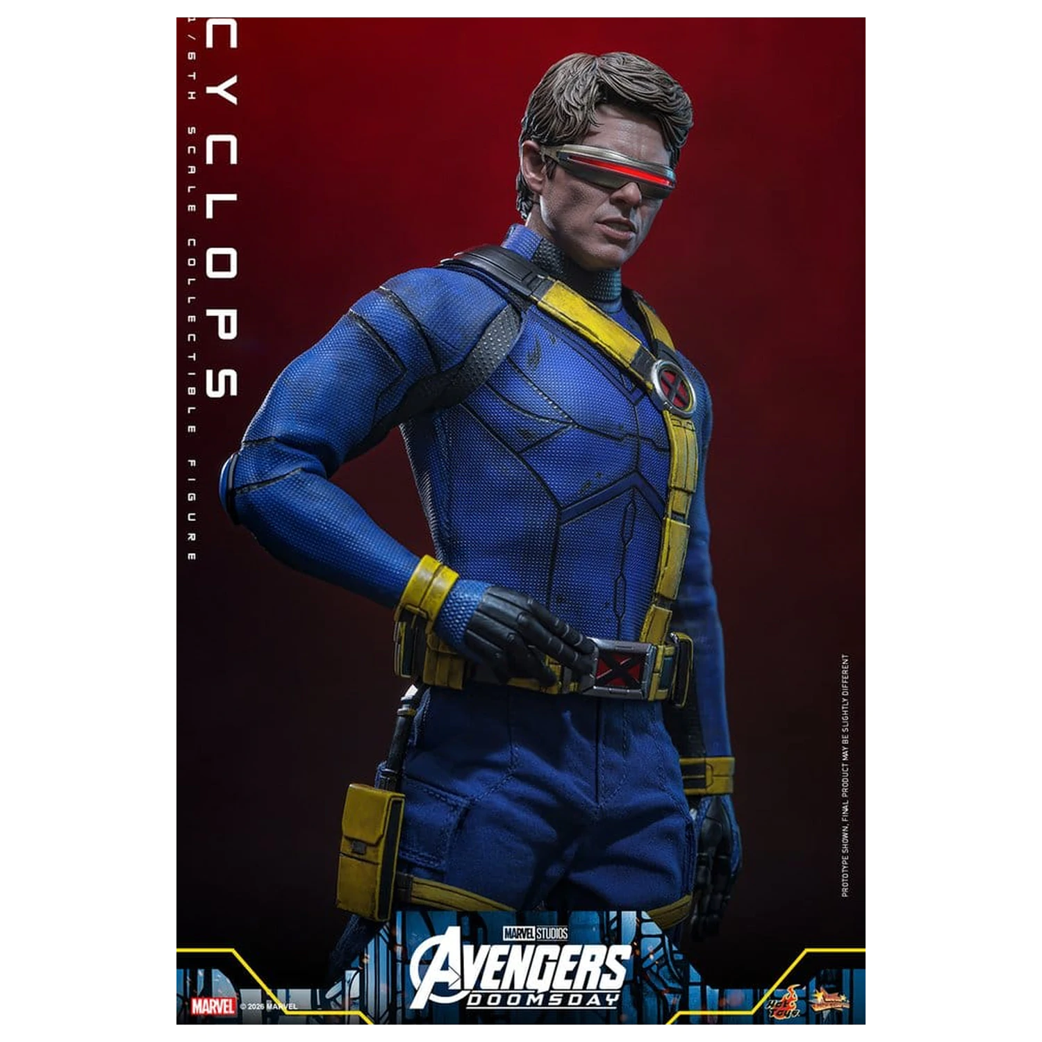 Avengers: Doomsday Movie Masterpiece akcijska figura 1/6 Cyclops 30 cm fotografija izdelka