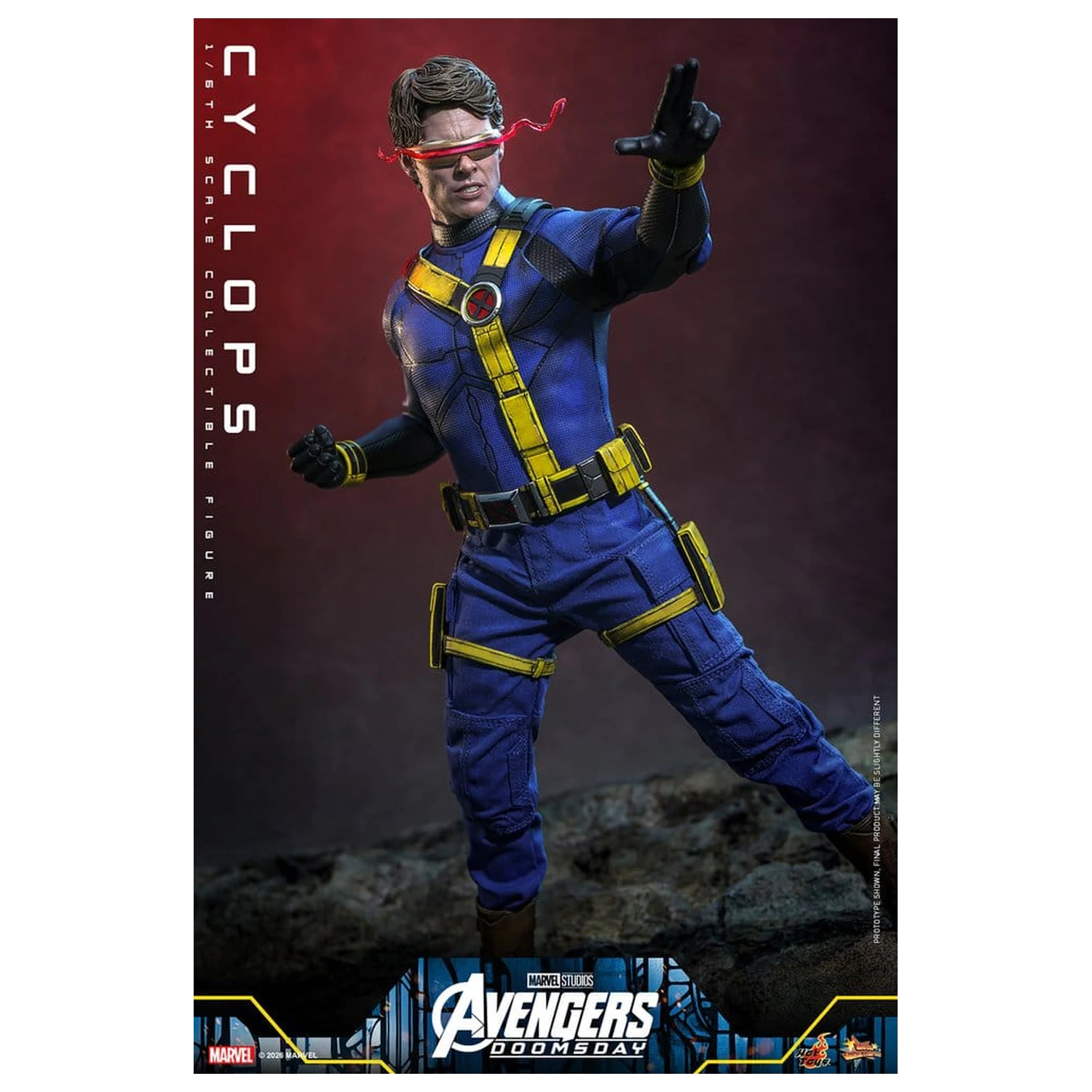 Avengers: Doomsday Movie Masterpiece akcijska figura 1/6 Cyclops 30 cm fotografija izdelka
