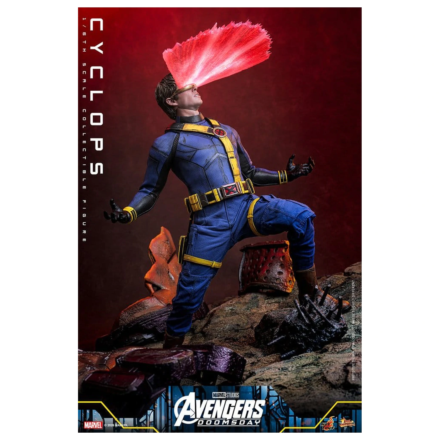 Avengers: Doomsday Movie Masterpiece akcijska figura 1/6 Cyclops 30 cm fotografija izdelka