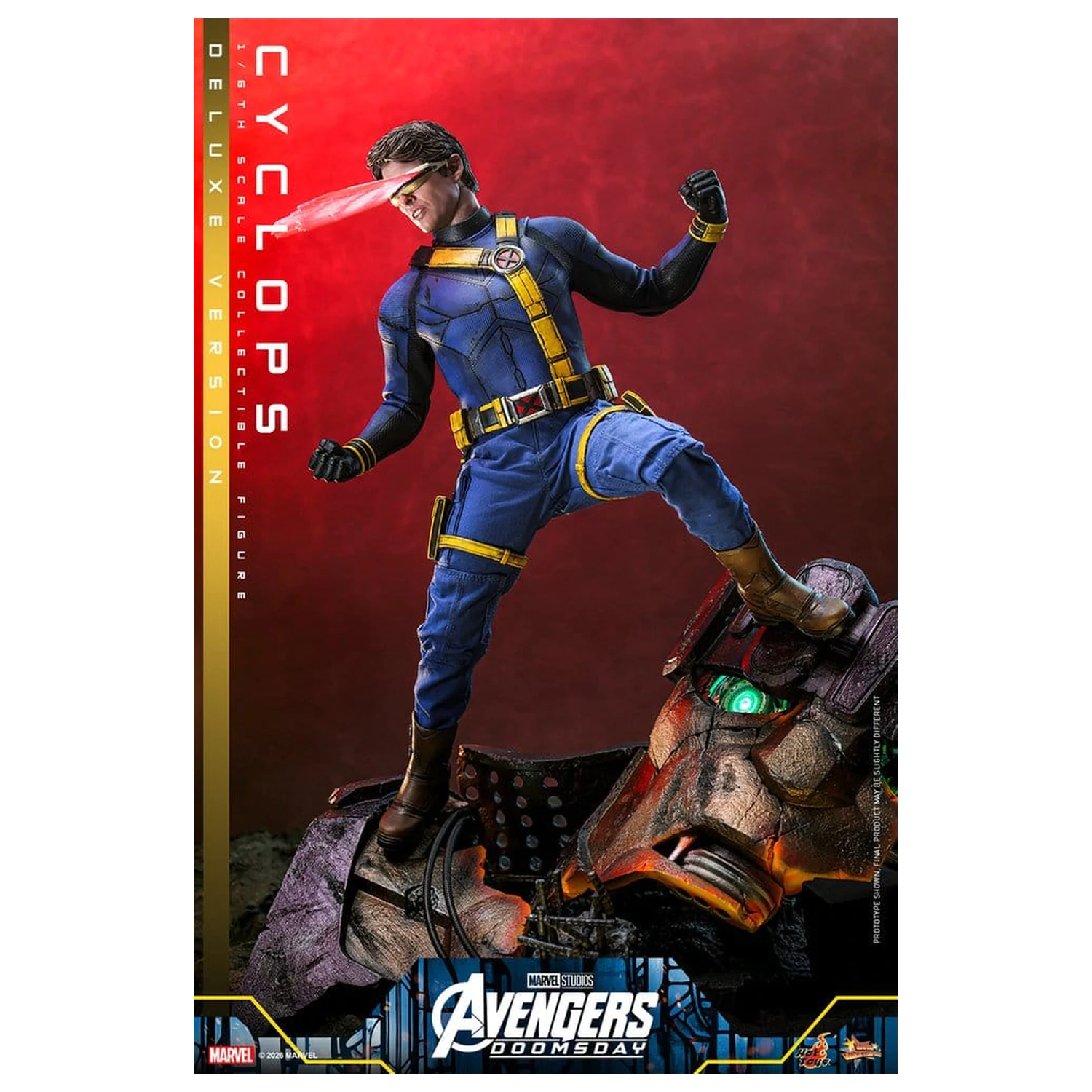 Avengers: Doomsday Movie Masterpiece akcijska figura 1/6 Cyclops (Deluxe Version) 30 cm fotografija izdelka