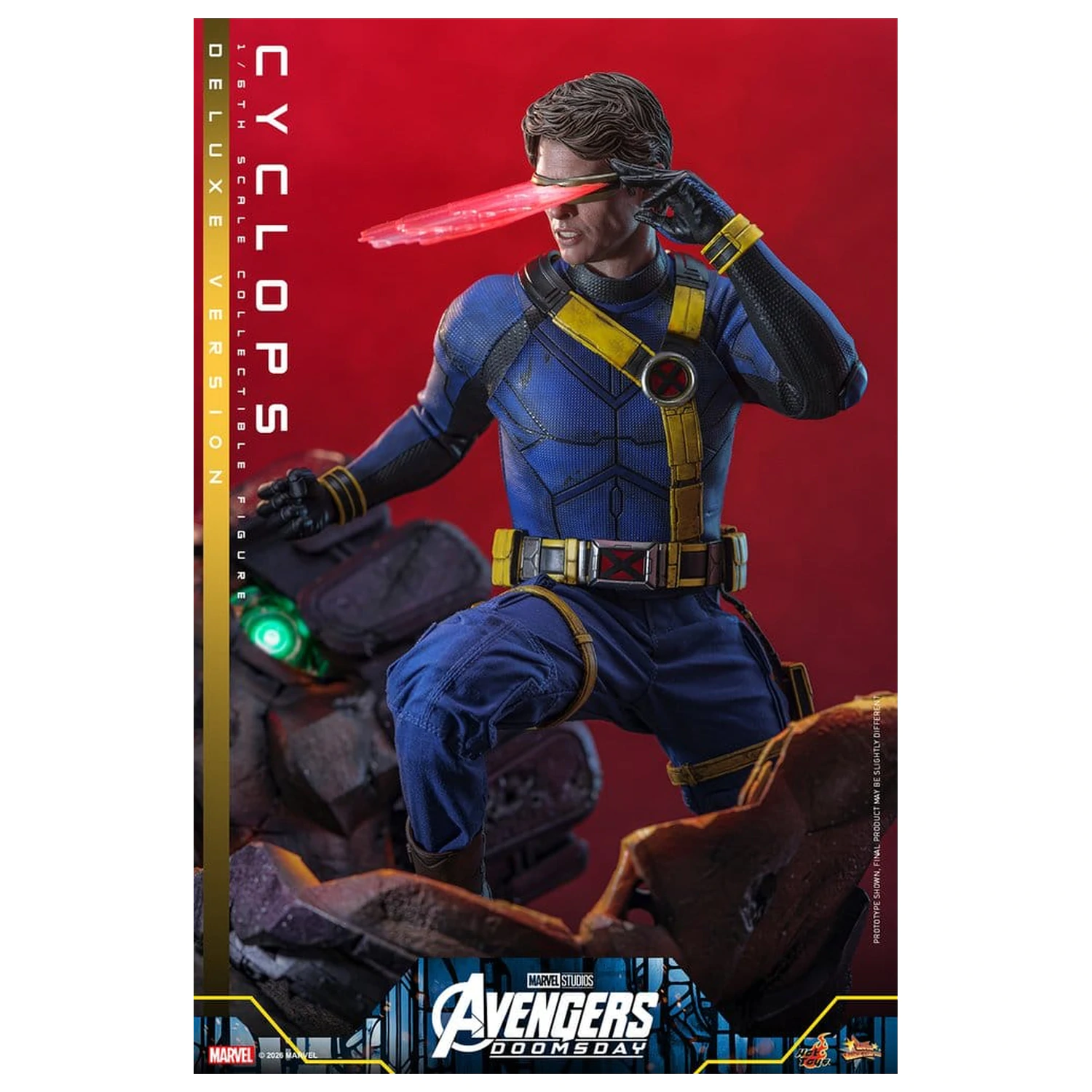 Avengers: Doomsday Movie Masterpiece akcijska figura 1/6 Cyclops (Deluxe Version) 30 cm fotografija izdelka
