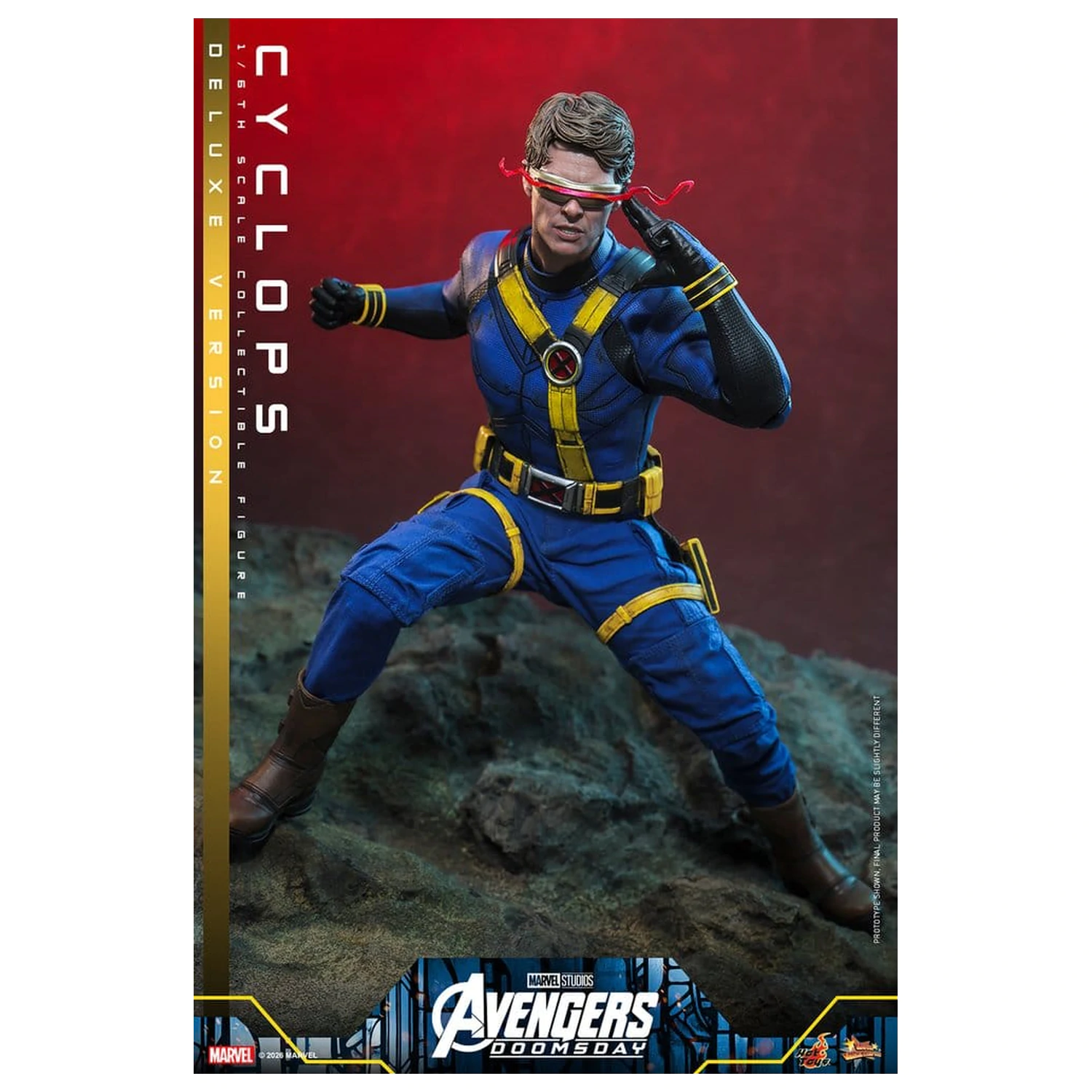 Avengers: Doomsday Movie Masterpiece akcijska figura 1/6 Cyclops (Deluxe Version) 30 cm fotografija izdelka