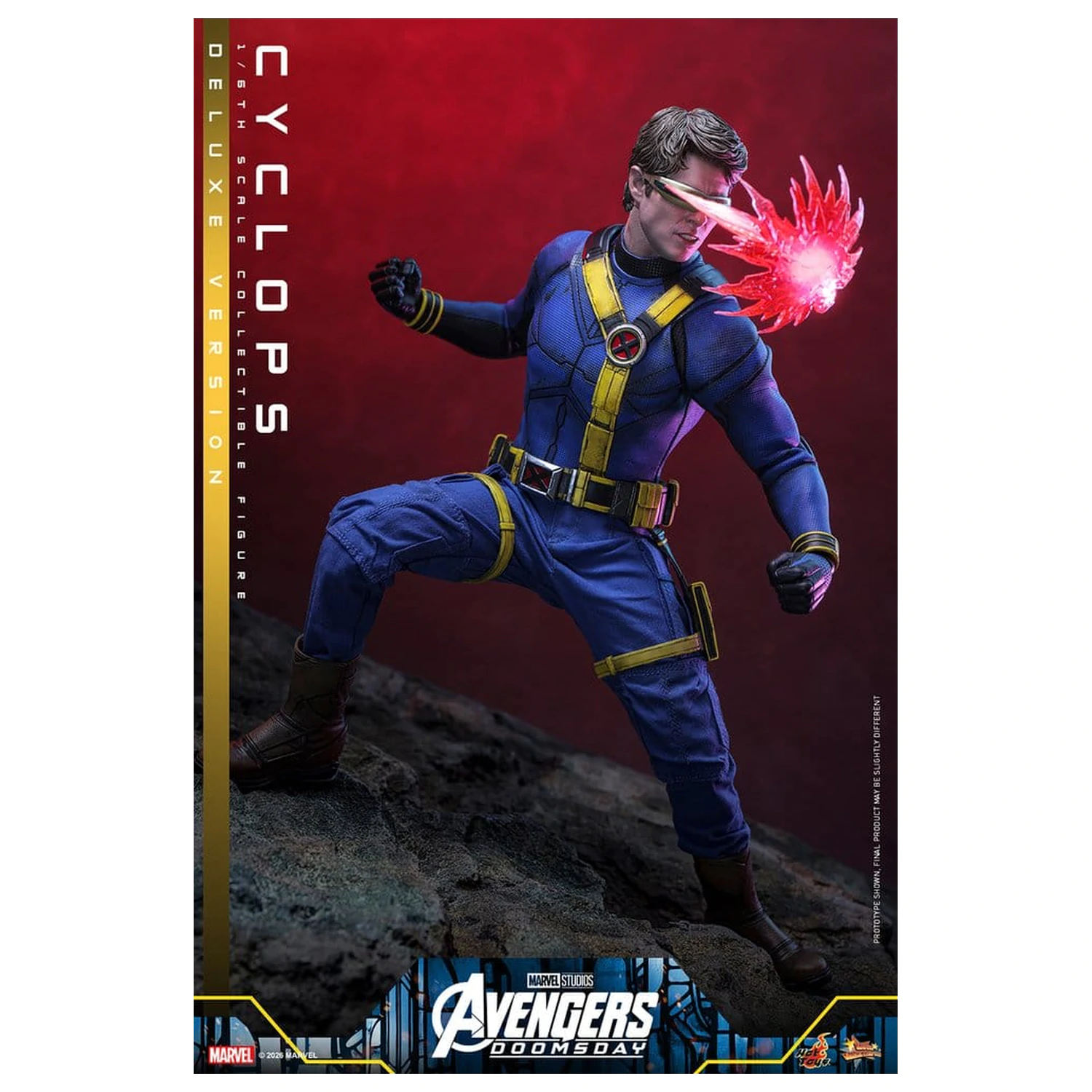 Avengers: Doomsday Movie Masterpiece akcijska figura 1/6 Cyclops (Deluxe Version) 30 cm fotografija izdelka
