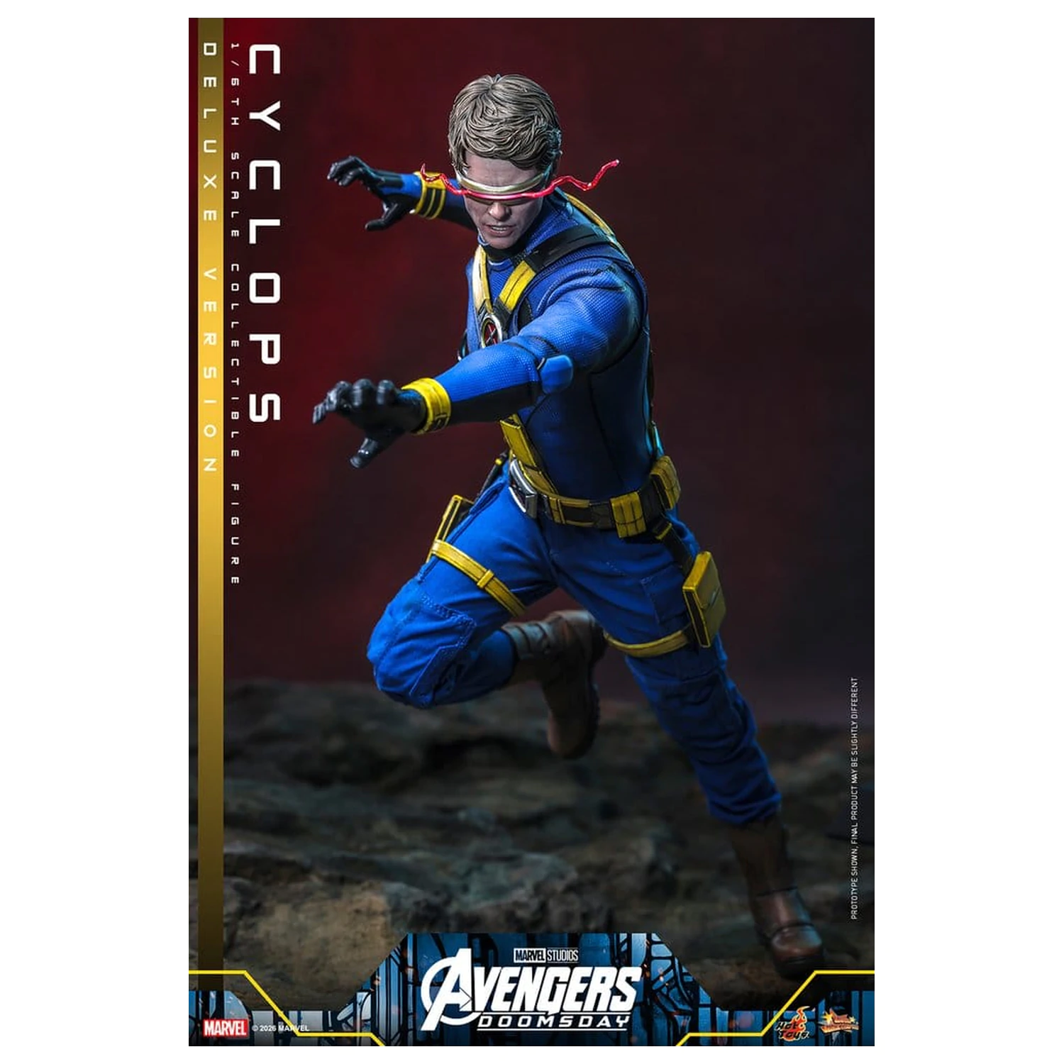 Avengers: Doomsday Movie Masterpiece akcijska figura 1/6 Cyclops (Deluxe Version) 30 cm fotografija izdelka