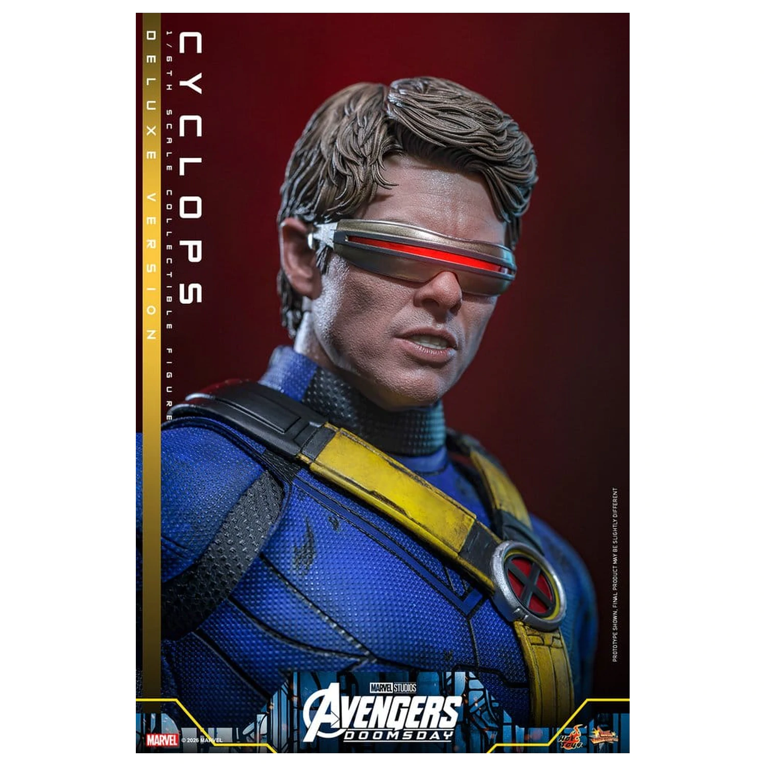 Avengers: Doomsday Movie Masterpiece akcijska figura 1/6 Cyclops (Deluxe Version) 30 cm fotografija izdelka