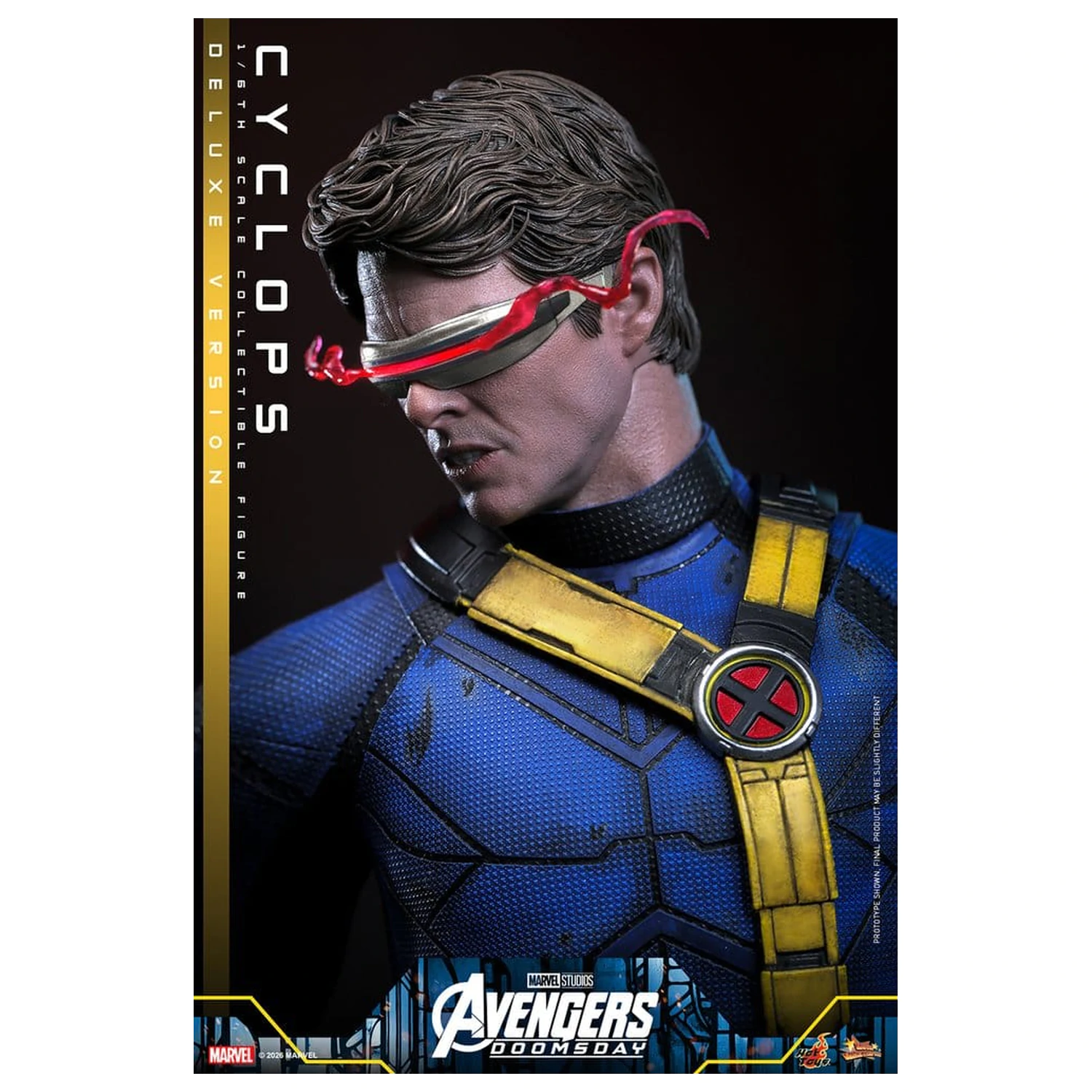 Avengers: Doomsday Movie Masterpiece akcijska figura 1/6 Cyclops (Deluxe Version) 30 cm fotografija izdelka