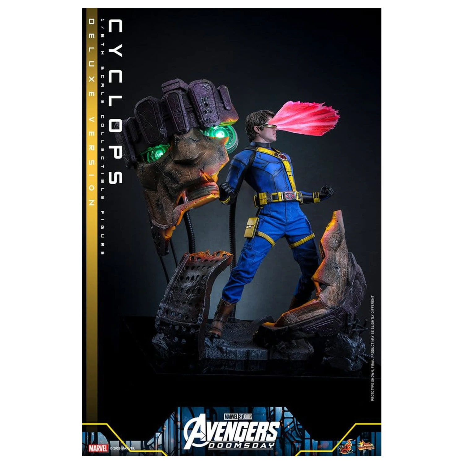Avengers: Doomsday Movie Masterpiece akcijska figura 1/6 Cyclops (Deluxe Version) 30 cm fotografija izdelka
