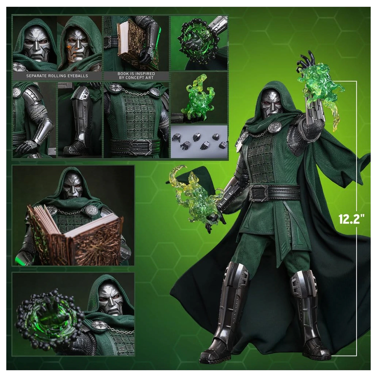Avengers: Doomsday Movie Masterpiece akcijska figura 1/6 Doctor Doom 31 cm fotografija izdelka