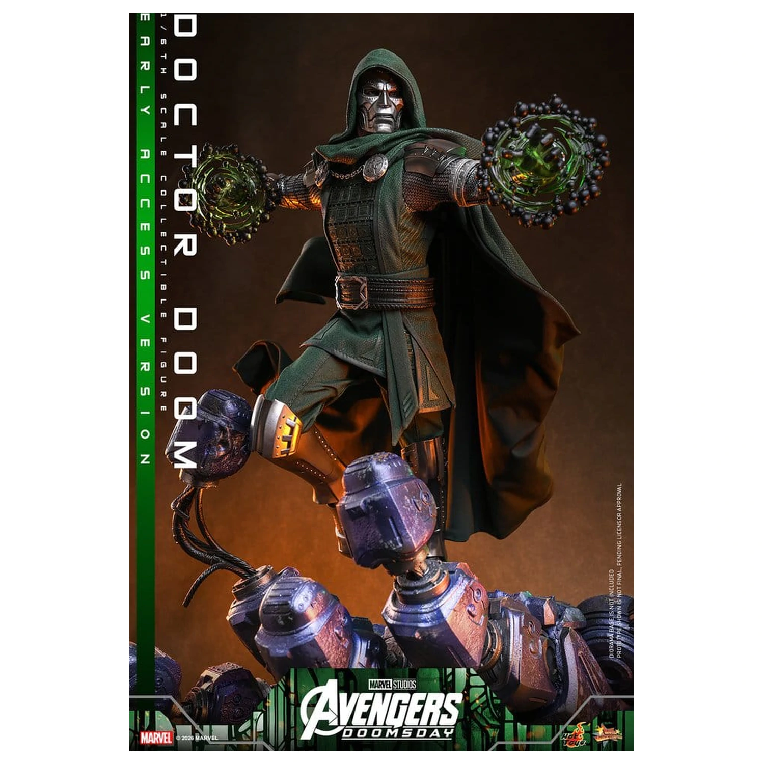Avengers: Doomsday Movie Masterpiece akcijska figura 1/6 Doctor Doom 31 cm fotografija izdelka
