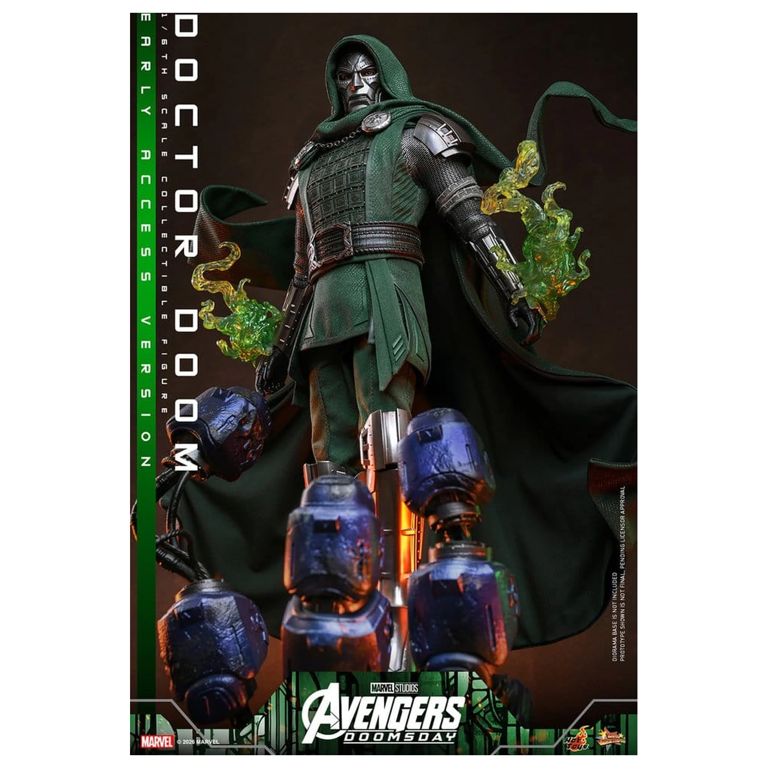 Avengers: Doomsday Movie Masterpiece akcijska figura 1/6 Doctor Doom 31 cm fotografija izdelka