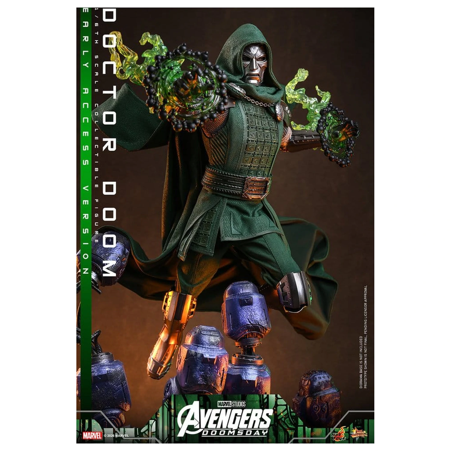 Avengers: Doomsday Movie Masterpiece akcijska figura 1/6 Doctor Doom 31 cm fotografija izdelka