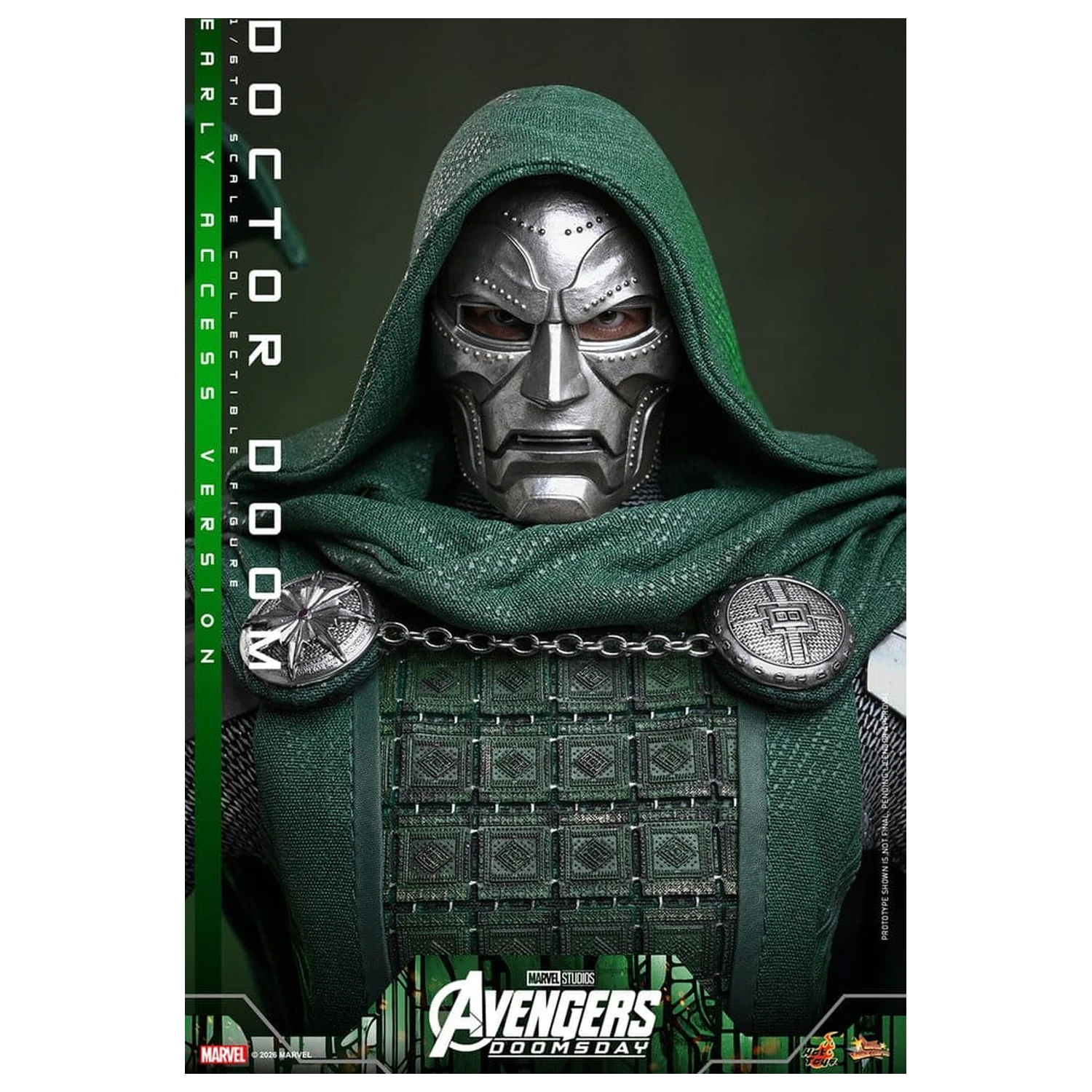 Avengers: Doomsday Movie Masterpiece akcijska figura 1/6 Doctor Doom 31 cm fotografija izdelka