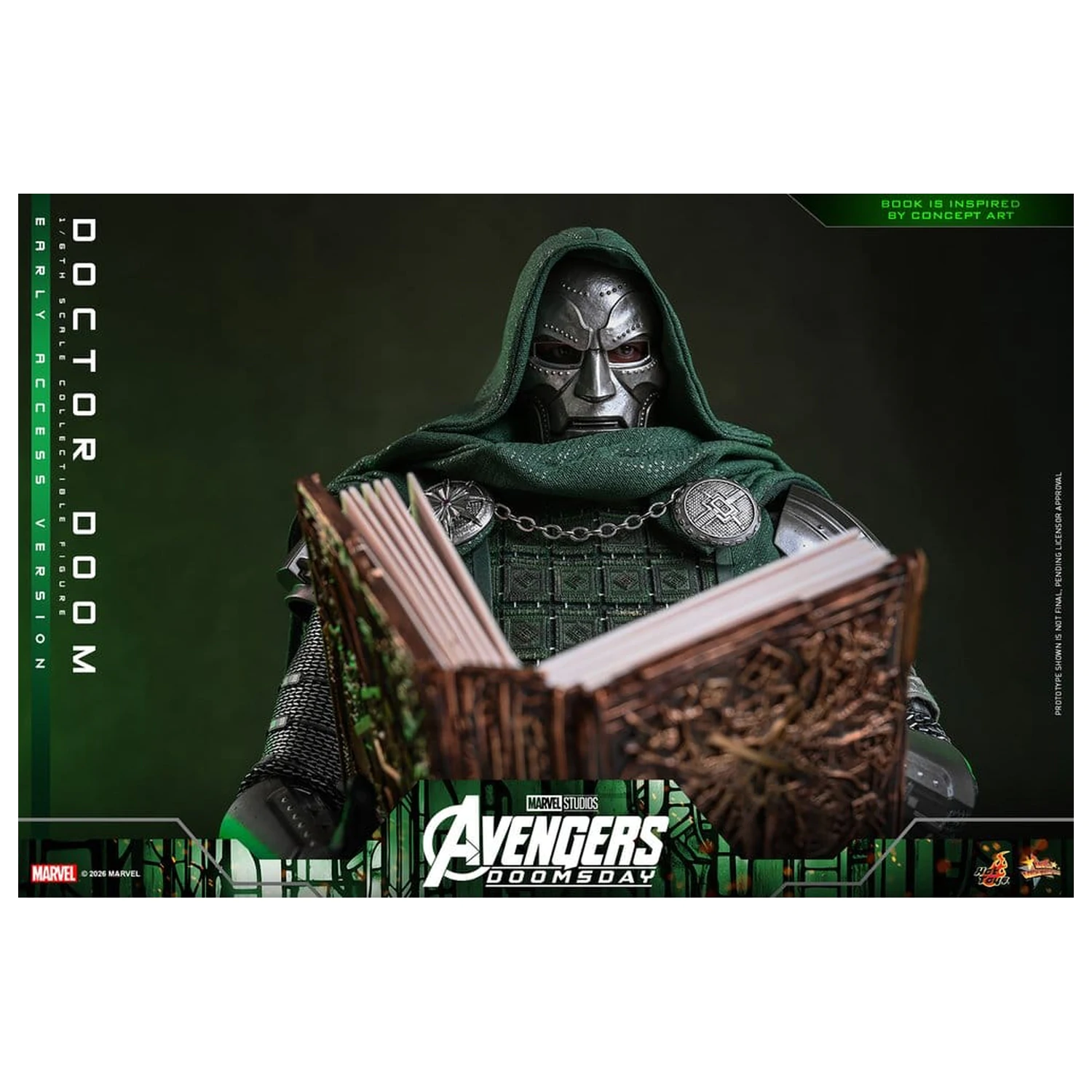 Avengers: Doomsday Movie Masterpiece akcijska figura 1/6 Doctor Doom 31 cm fotografija izdelka