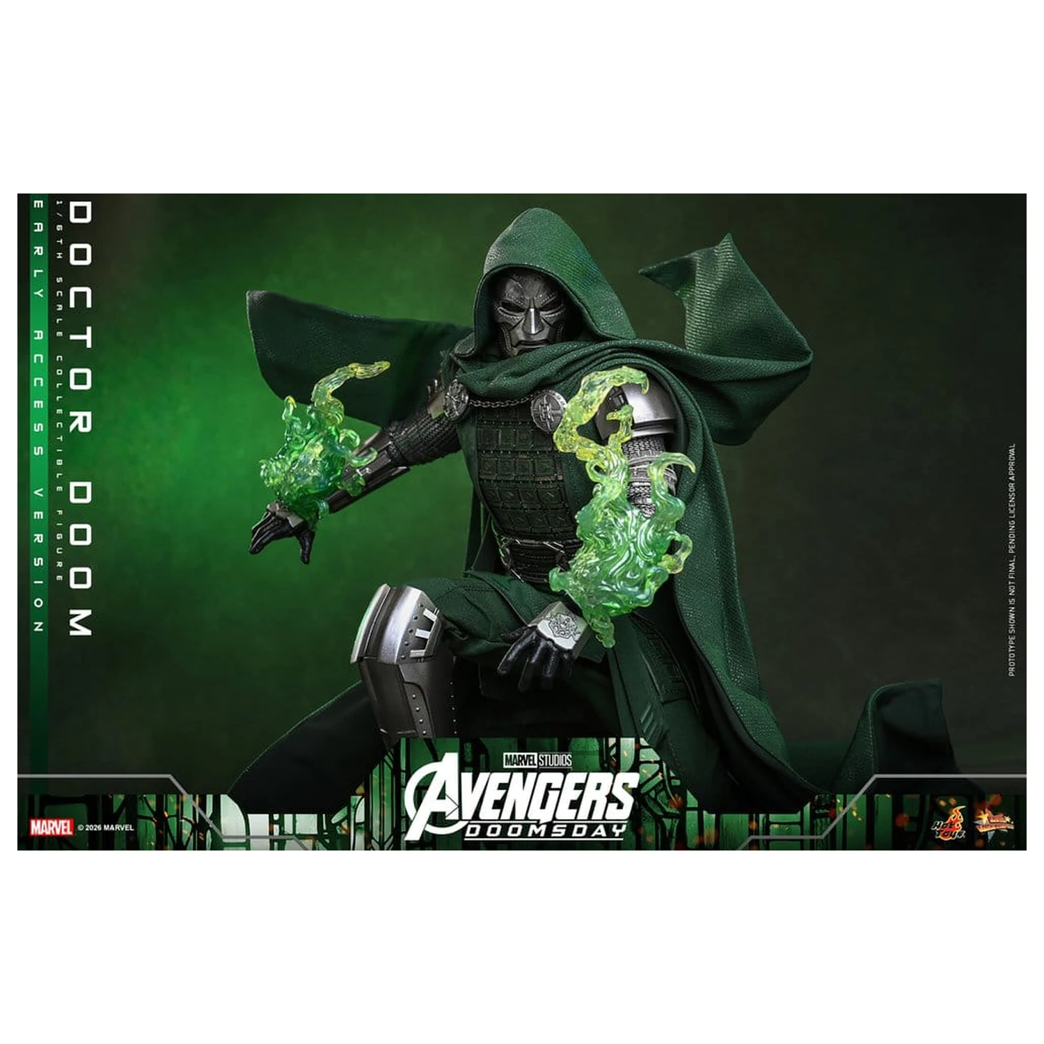 Avengers: Doomsday Movie Masterpiece akcijska figura 1/6 Doctor Doom 31 cm fotografija izdelka