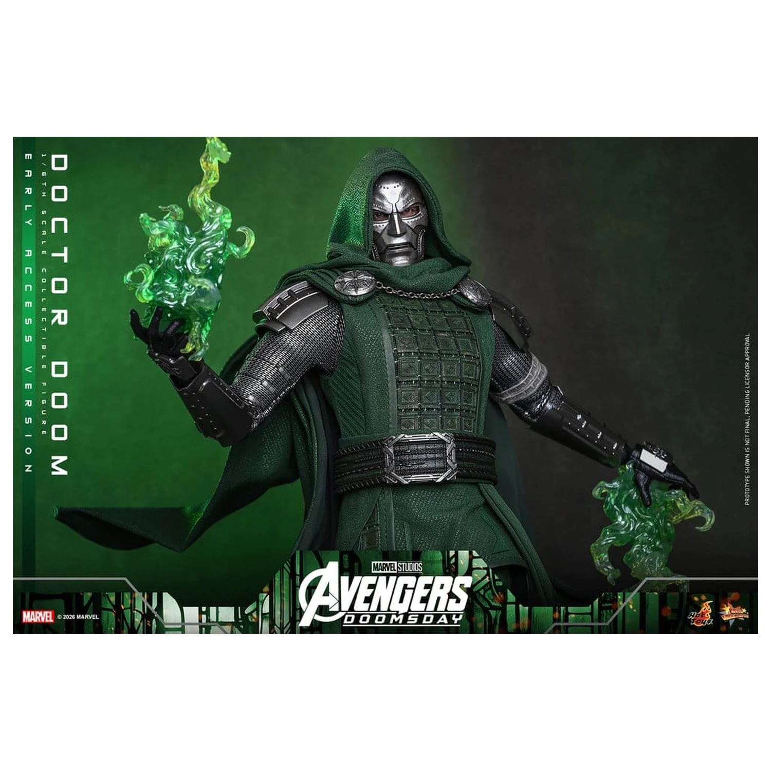 Avengers: Doomsday Movie Masterpiece akcijska figura 1/6 Doctor Doom 31 cm fotografija izdelka