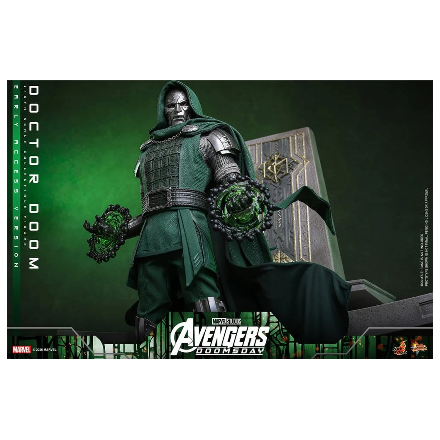 Avengers: Doomsday Movie Masterpiece akcijska figura 1/6 Doctor Doom 31 cm fotografija izdelka
