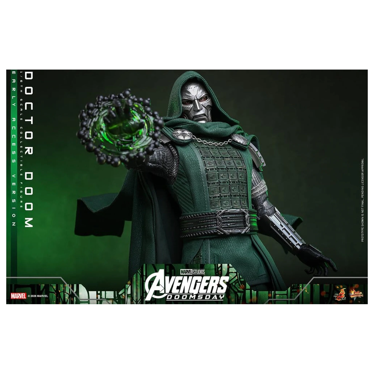 Avengers: Doomsday Movie Masterpiece akcijska figura 1/6 Doctor Doom 31 cm fotografija izdelka