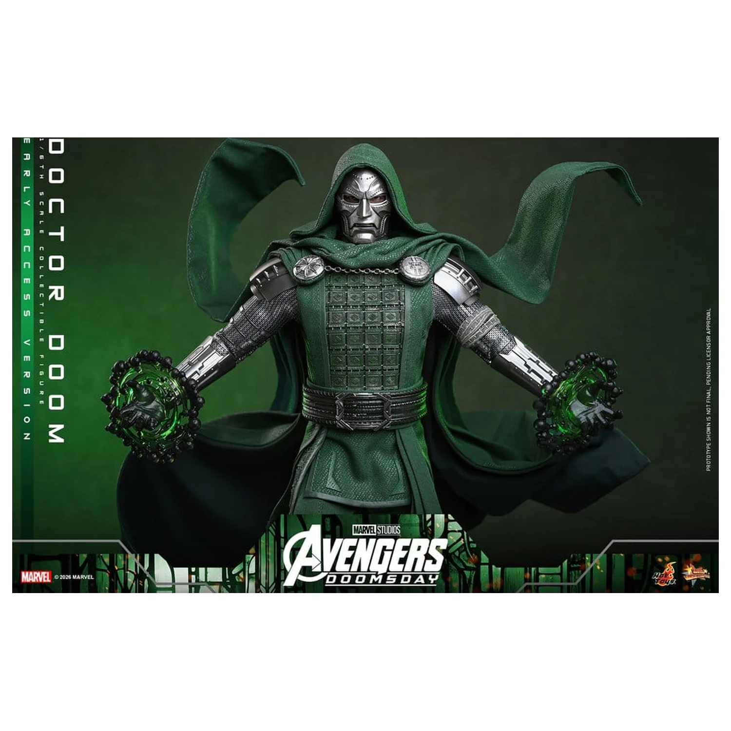 Avengers: Doomsday Movie Masterpiece akcijska figura 1/6 Doctor Doom 31 cm fotografija izdelka