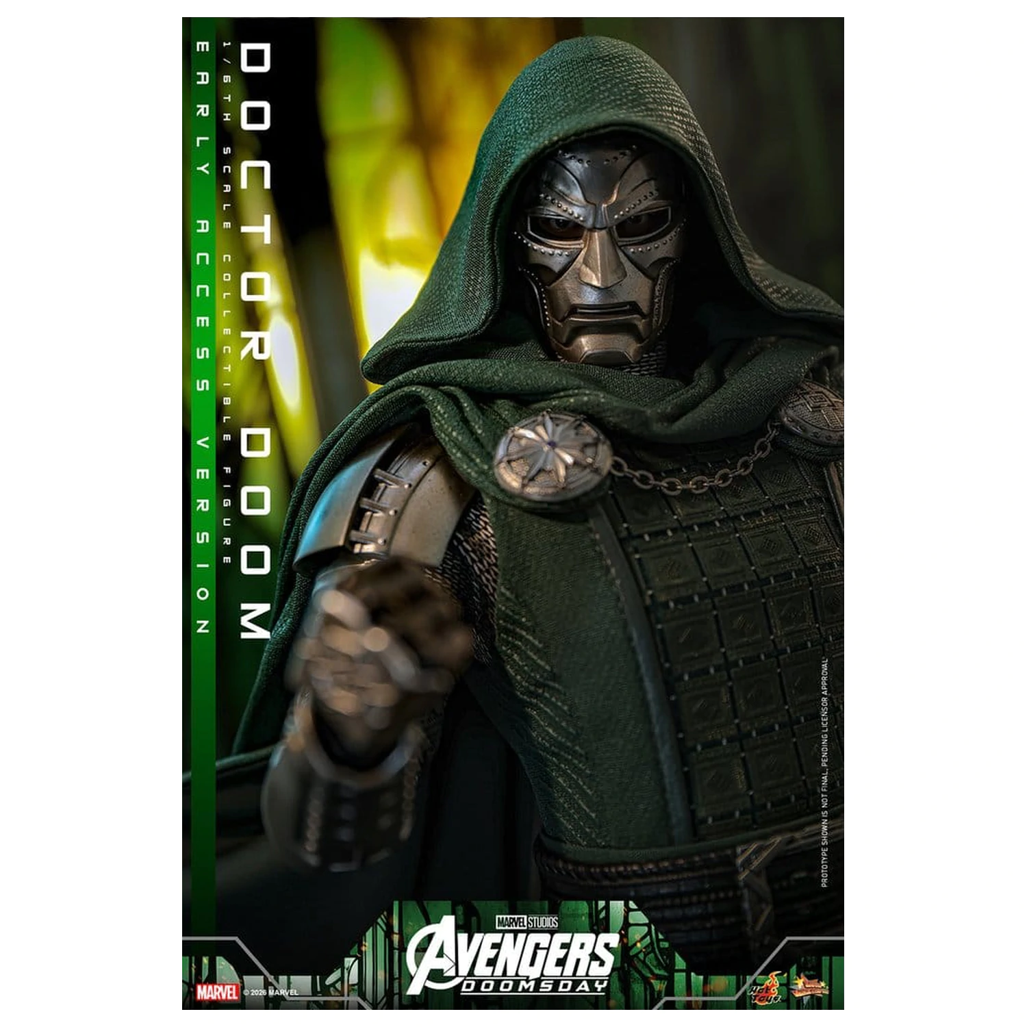 Avengers: Doomsday Movie Masterpiece akcijska figura 1/6 Doctor Doom 31 cm fotografija izdelka