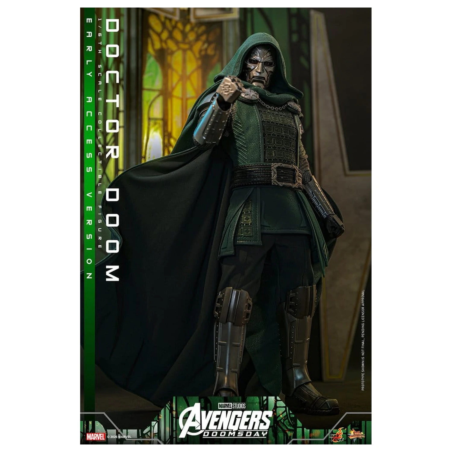 Avengers: Doomsday Movie Masterpiece akcijska figura 1/6 Doctor Doom 31 cm fotografija izdelka