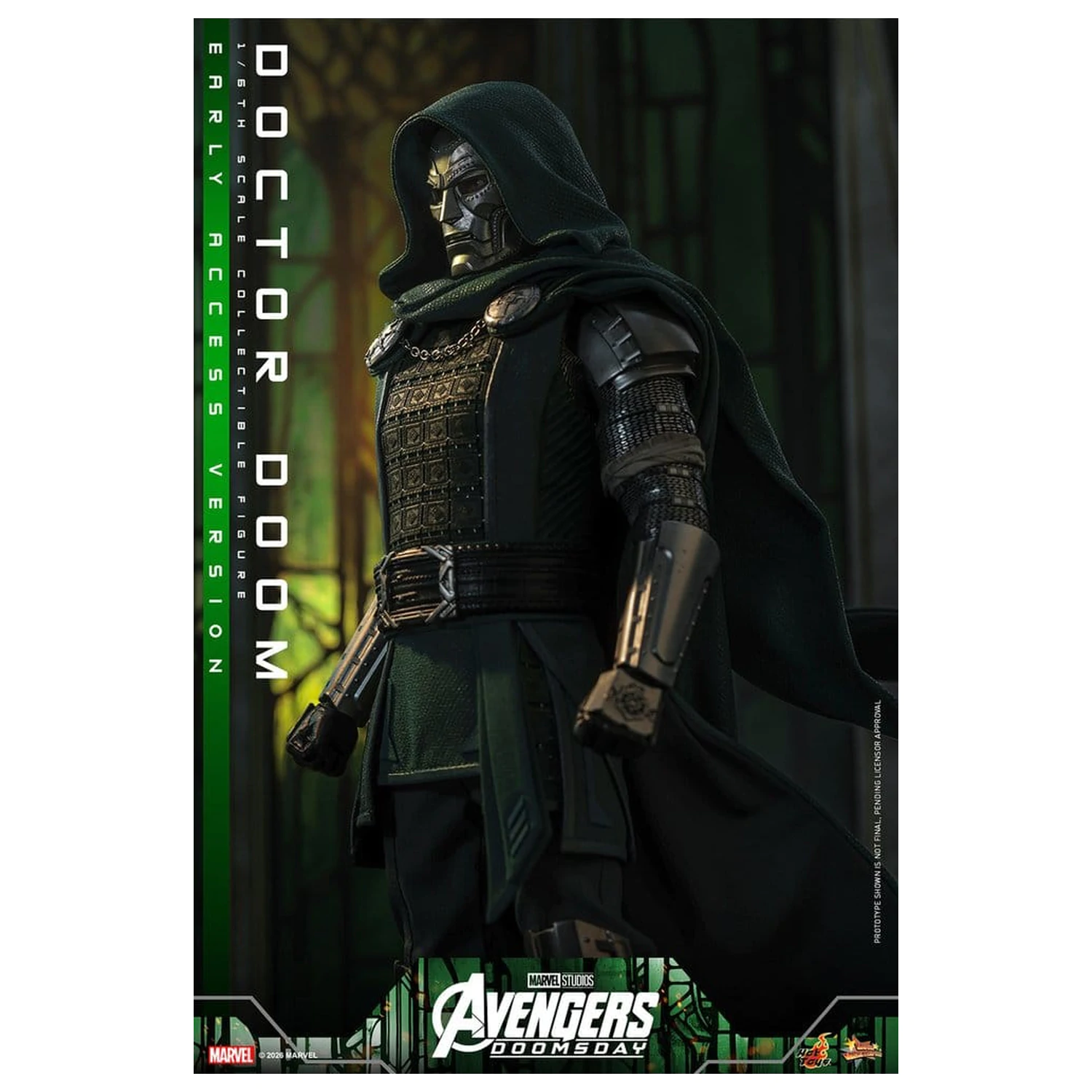 Avengers: Doomsday Movie Masterpiece akcijska figura 1/6 Doctor Doom 31 cm fotografija izdelka