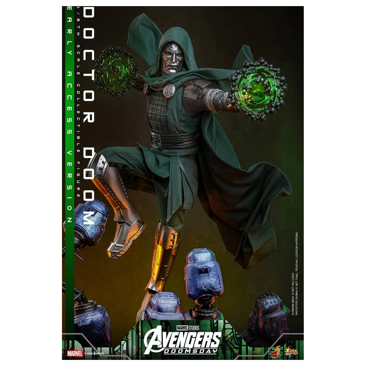 Avengers: Doomsday Movie Masterpiece akcijska figura 1/6 Doctor Doom 31 cm fotografija izdelka