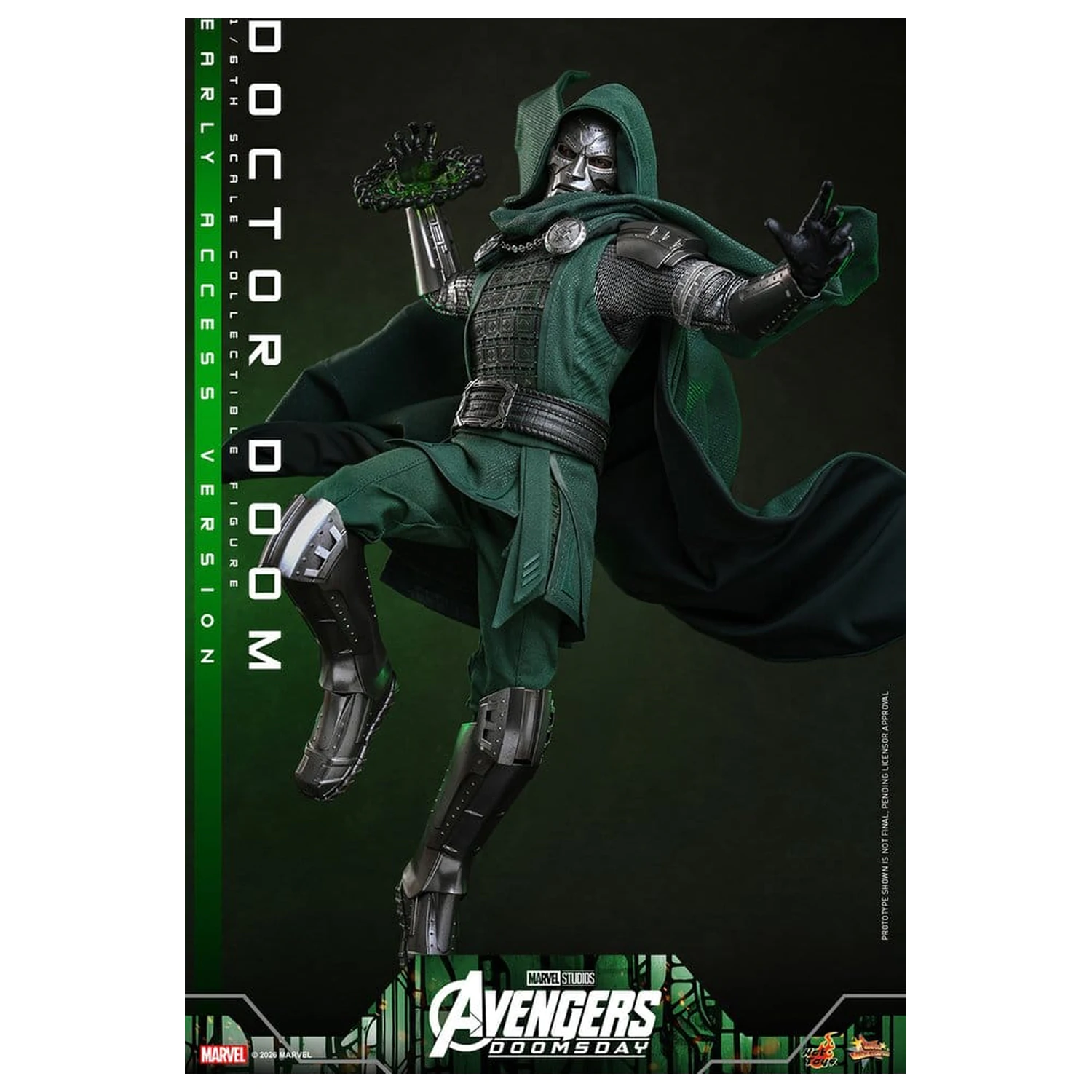 Avengers: Doomsday Movie Masterpiece akcijska figura 1/6 Doctor Doom 31 cm fotografija izdelka