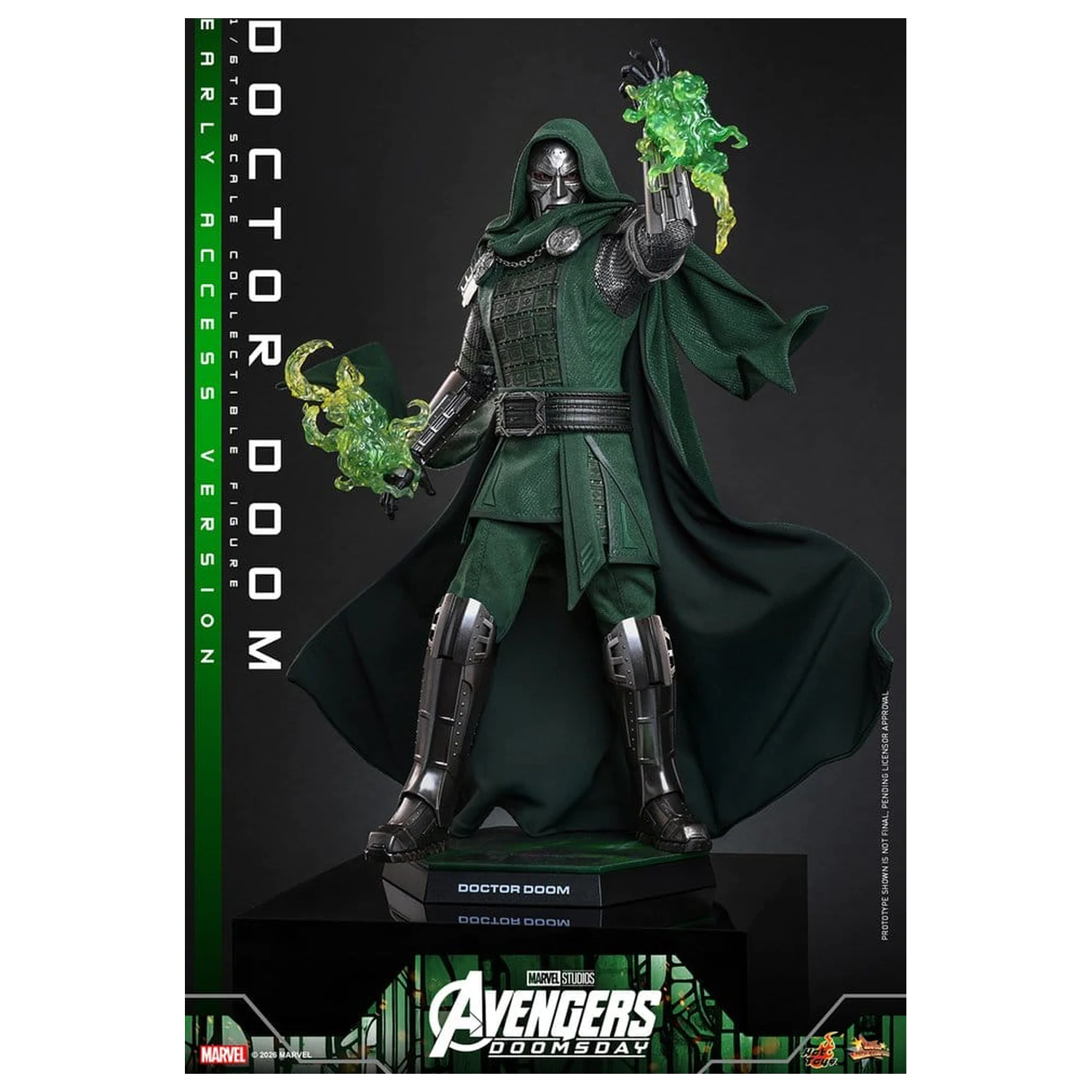 Avengers: Doomsday Movie Masterpiece akcijska figura 1/6 Doctor Doom 31 cm fotografija izdelka